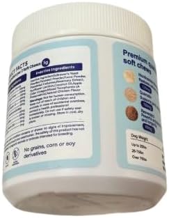 NAD+ Precursor & Senior Dog Multivitamin Supplement, 90 NMN Supplements for Longevity, Anti-Aging & Energy, Dog Daily Support Vitamins Chews for Hip & Joints, Skin & Coat, Chicken