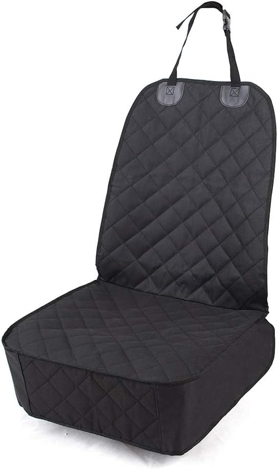 HONEST OUTFITTERS Dog Car Seat Cover 2 Pack, Waterproof Front Seat Car Cover for Cars, Trucks, and Suvs, Pet Front Cover for Cars, Nonslip Dog Seat Cover, Black