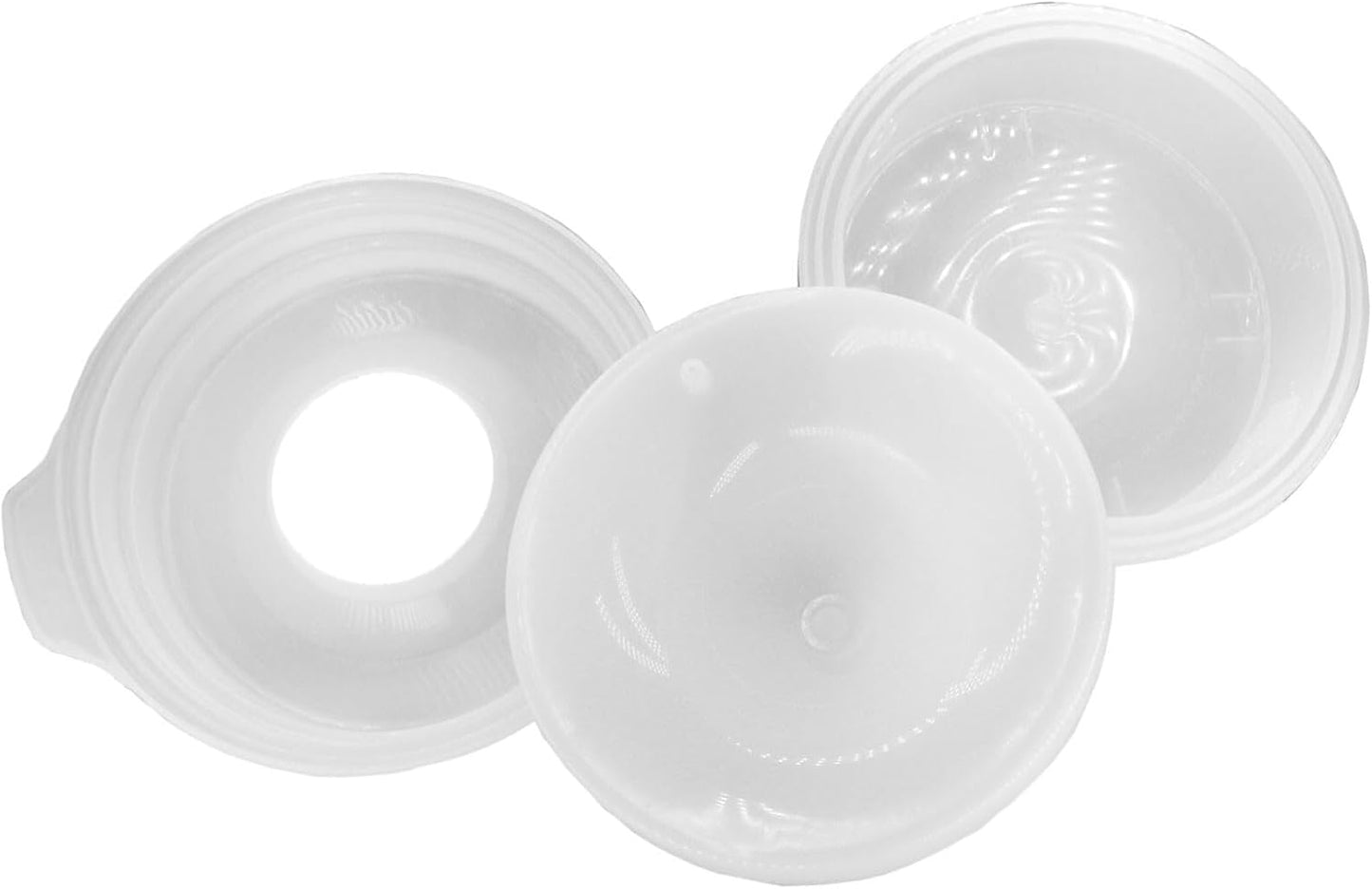 Ray Allen Buddy Bowl 2-Pack, White Spill Proof Dog Bowls 44oz & 64oz – Perfect for Home & Travel