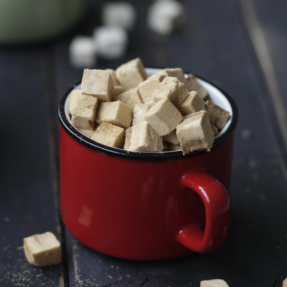 M MATROOS Freeze Dried Raw 100% Natural Single Ingredient Alaska Pollock Dog and Cat Treats, 4.23 oz | Healthy Weight Control Traning | Wild Caught, High Protein, Gluten Free, Grain Free