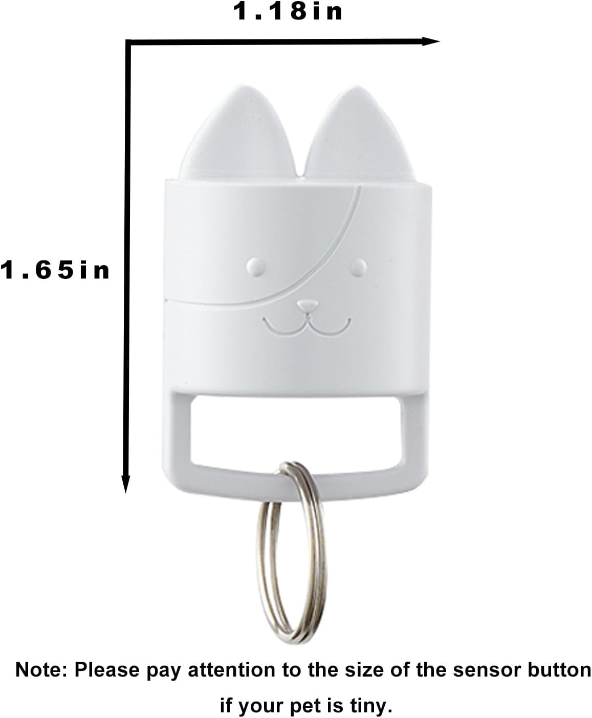 Electronic Smart Key for AJKJ Smart Pet Door, Add More Pets, Only 1 Key -1PCS - Fit for New Cat/Dog Door