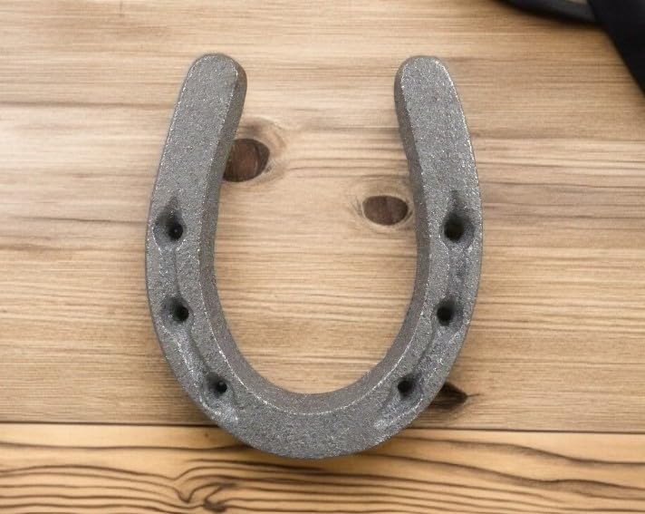 Small CAST Iron Horseshoes • Crafts Home DÉCOR, Horseshoe/Horse Shoe, Small Tiny NIKNAK - Pack of 10-3 3/8" Long x 2 3/4 Wide