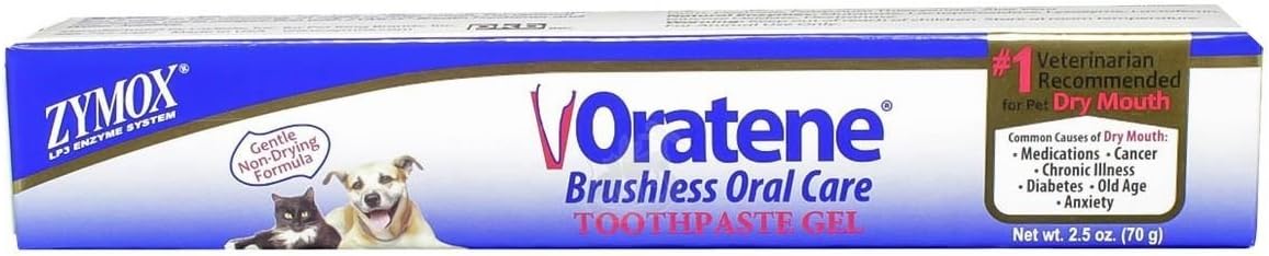 Oratene Veterinarian Maintenance Gel for Animals - 2.5 oz