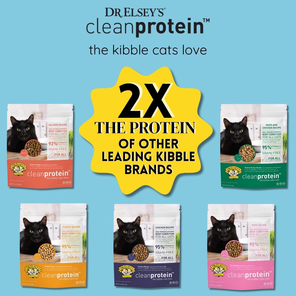 Dr. Elsey's cleanprotein Turkey Cat Kibble 2 lb. Bag