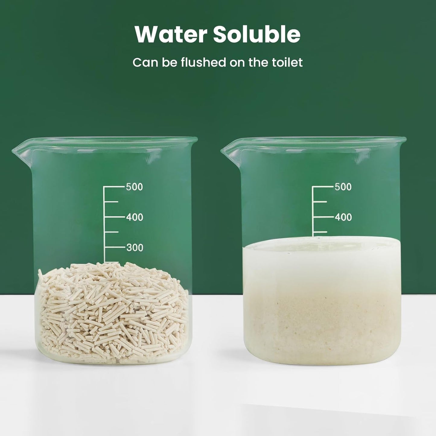 Gardner Pet Enzyme Tofu Cat Litter, Flushable Clumping Cat Litter, Low Dust, Odor Control, Plant-Based Natural Kitten Litter with Fast Absorption & Low Tracking (9LBS*2)