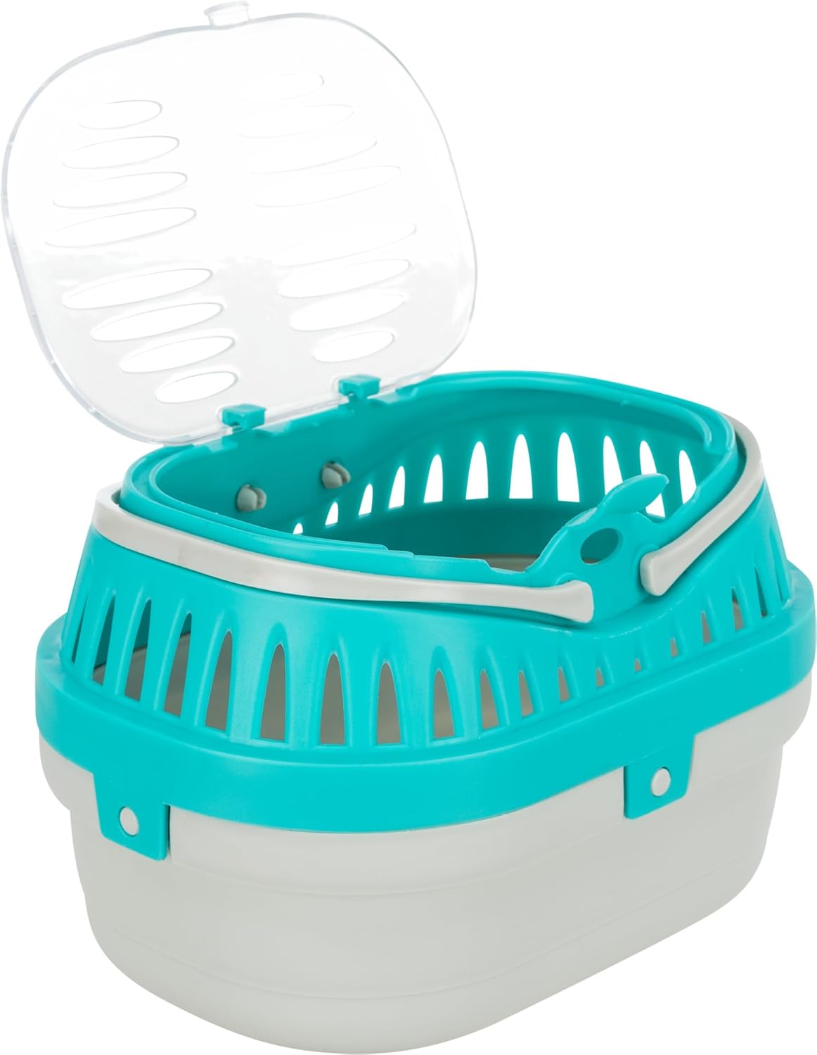 Trixie Pico Transport Crate, Small Pet Carrier, Portable Travel Carrier, for Small Pets, Hamsters, Guinea Pig, Lizards