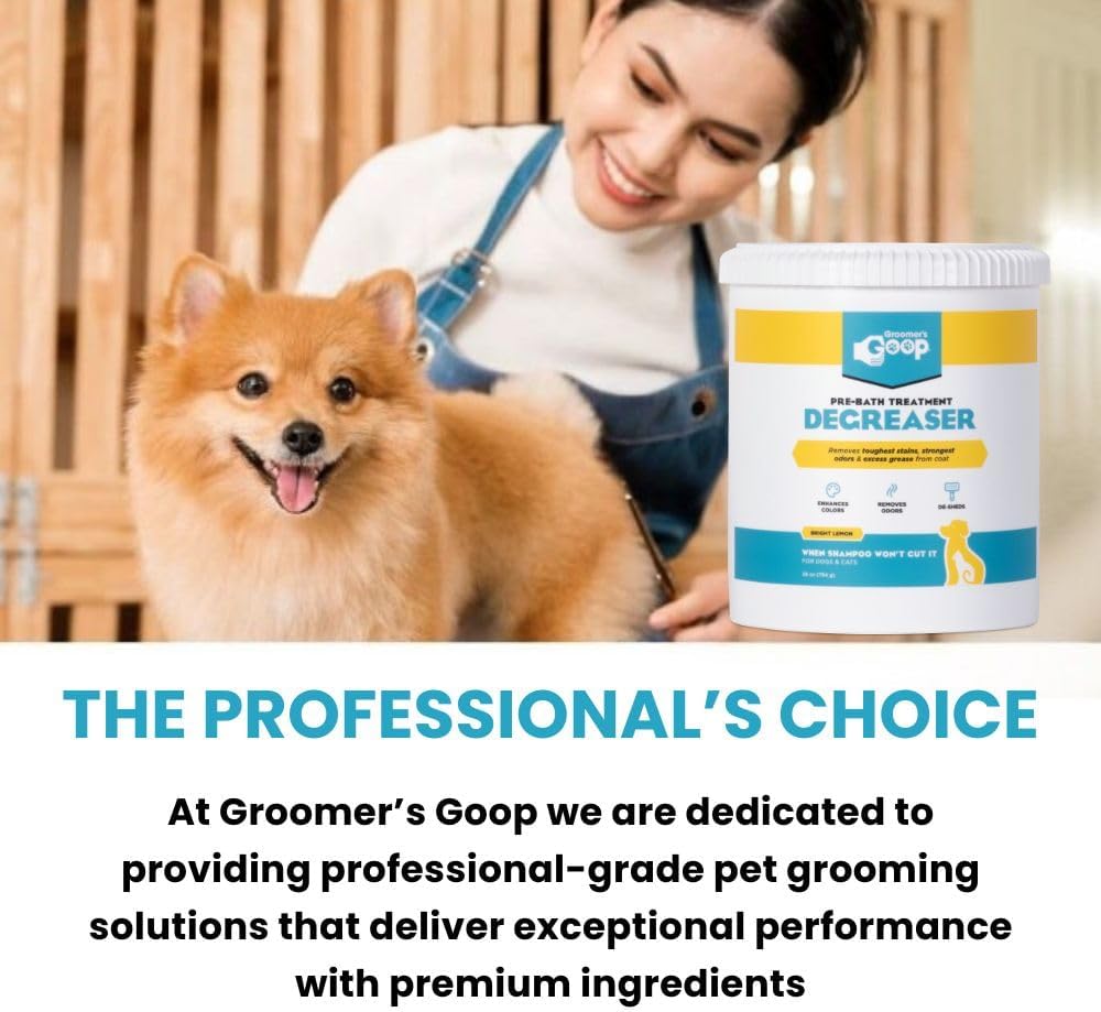 Groomer’s Goop Pre-Bath Pet Degreaser (28 oz)