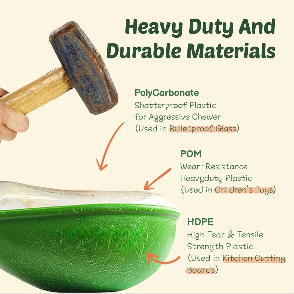 3 in 1 Dog Slow Feeder, Non-Spill, Anti-Choking, Interactive Toys to Keep Them Busy, Detachable, Easy to Clean, Great for Slower Feeding& Food Training