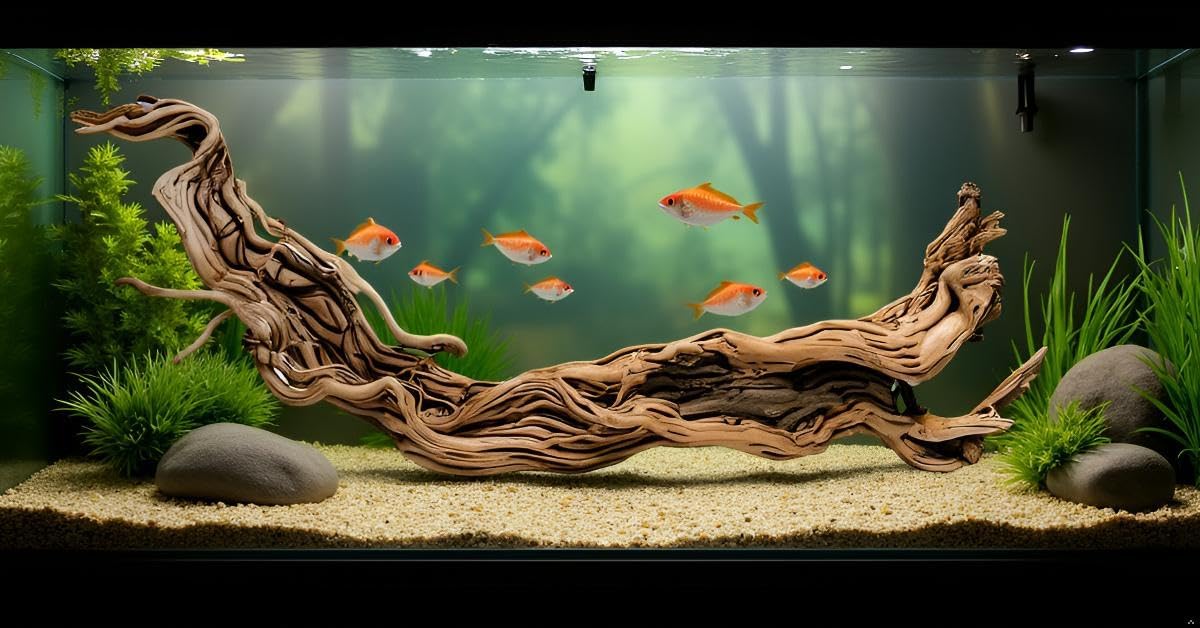 Galapagos 05318 Dragon Wood for Aquarium, 30"-59", Natural