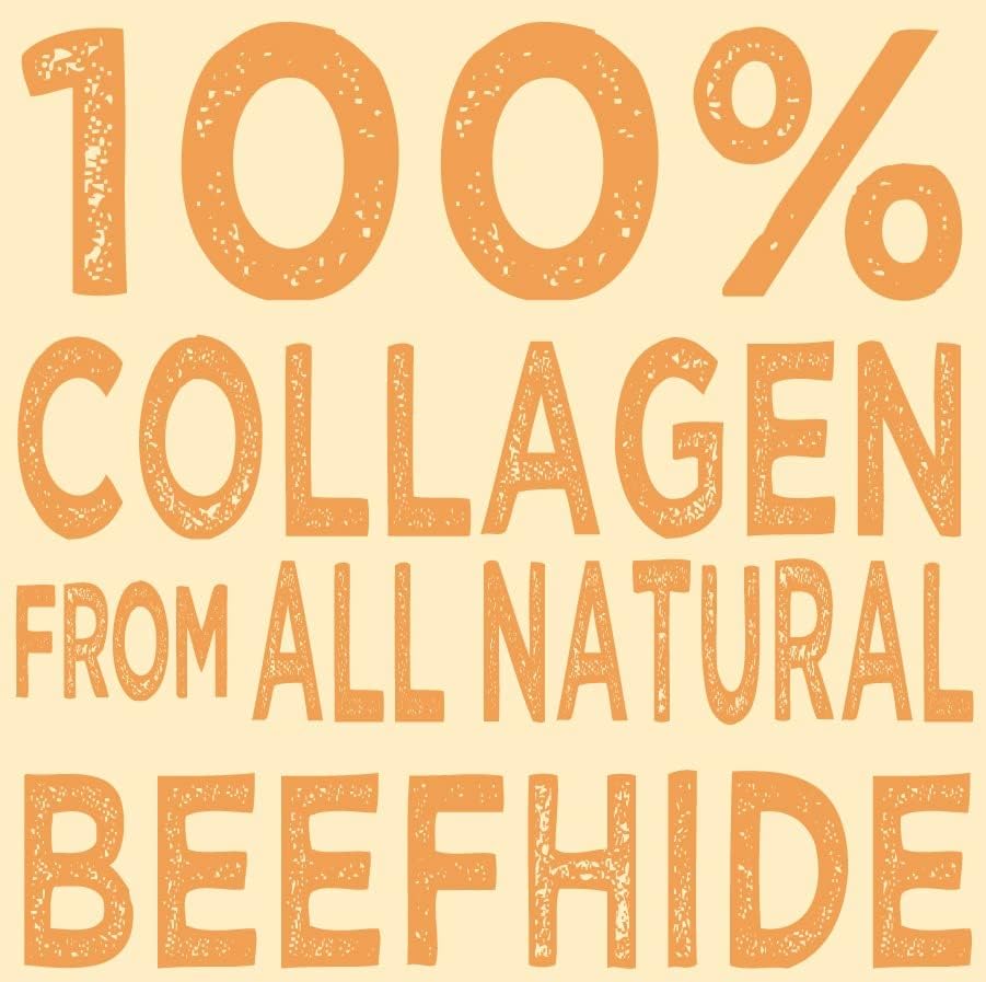 Pet Factory CareChewz Collagen 6-7" Small Wraps Dog Chew Treats - Natural Flavor, 4 Count/1 Pack