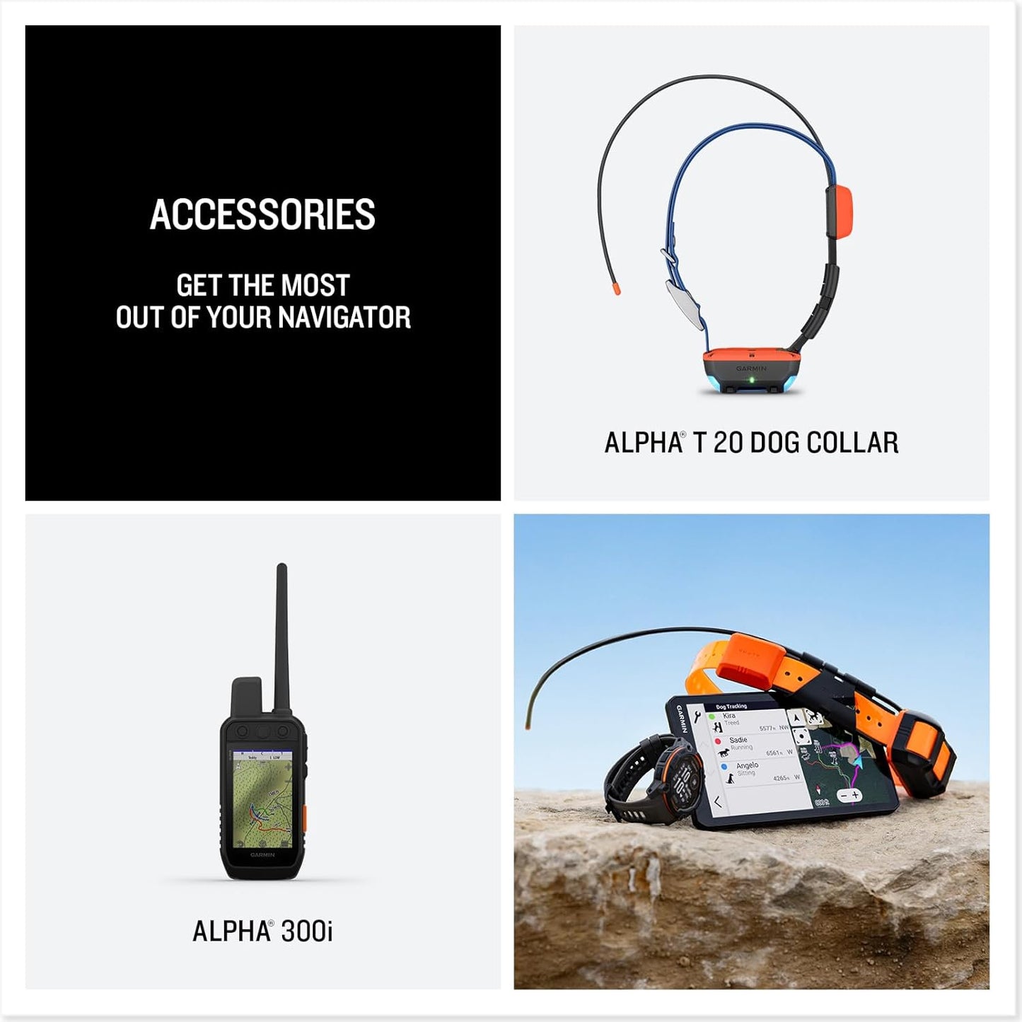 Garmin DriveTrack™ 72, Dog Tracking GPS Navigator, 7-inch Touch Screen, Pair to Your Garmin Handheld and Track Up to 20 Dogs