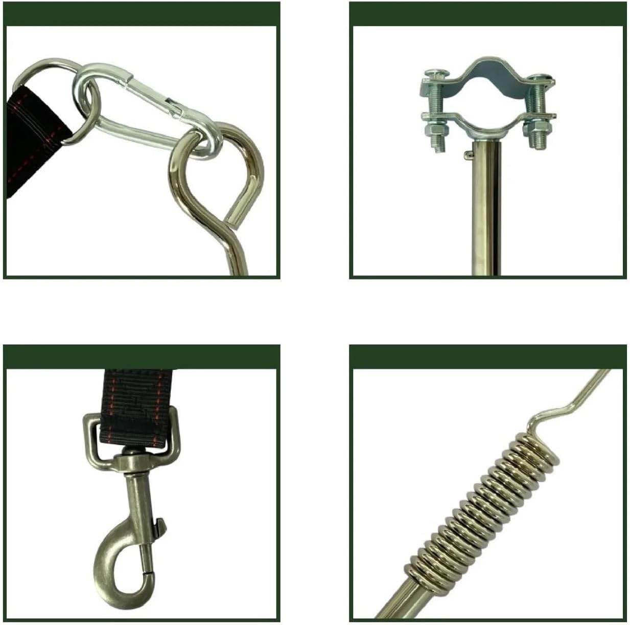 Compatible for Dog Bike Leash Dogs Attachment Bicycle Pet Hands Free Thickened Steel Wire Rope Easy