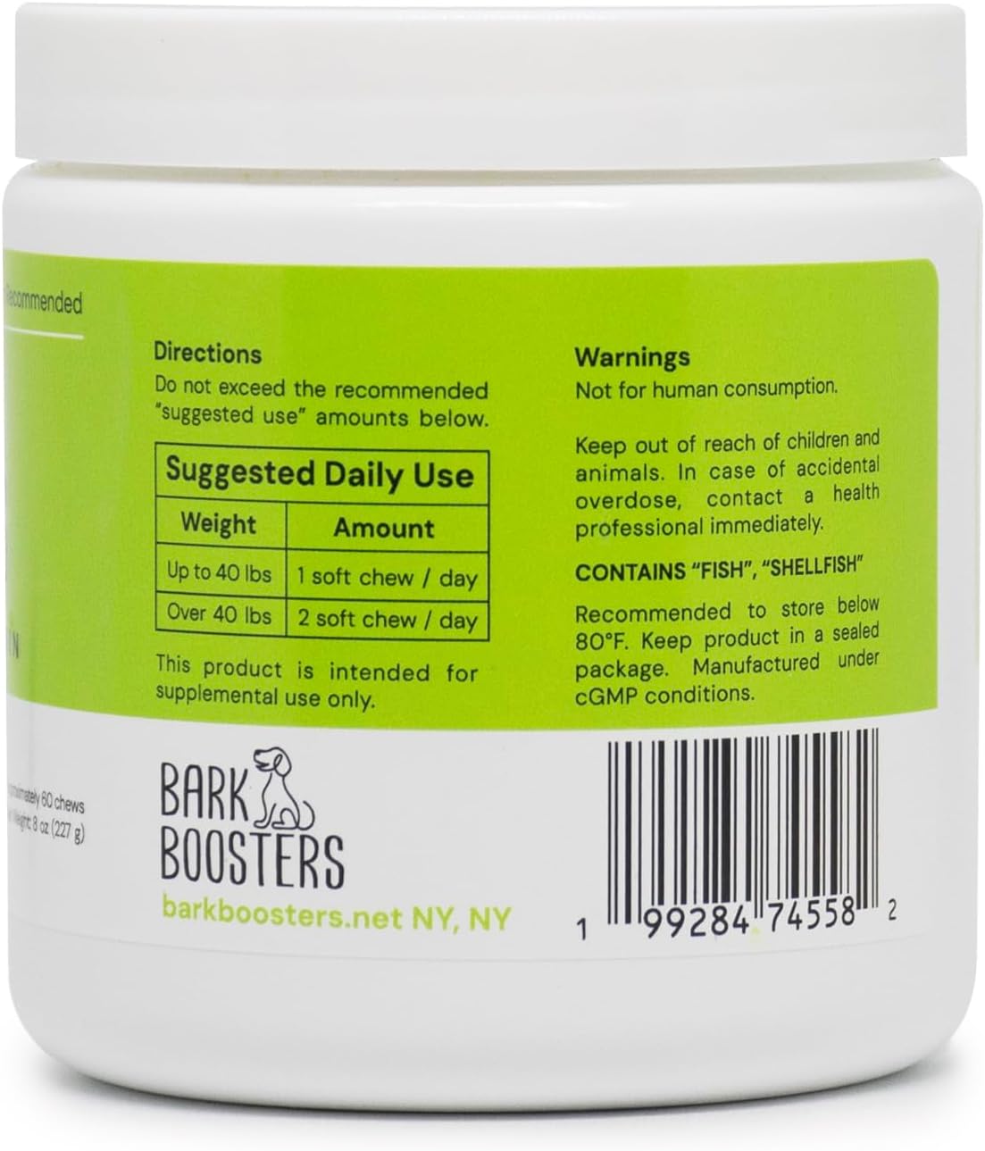 Dog Multi Vitamins, Made in USA with Human Grade Ingredients, Probiotic Supplement, All-in-One to Support Joints, Digestion, Immunity, Heart Health, Skin & Coat, 60 Chews (1 Pack)