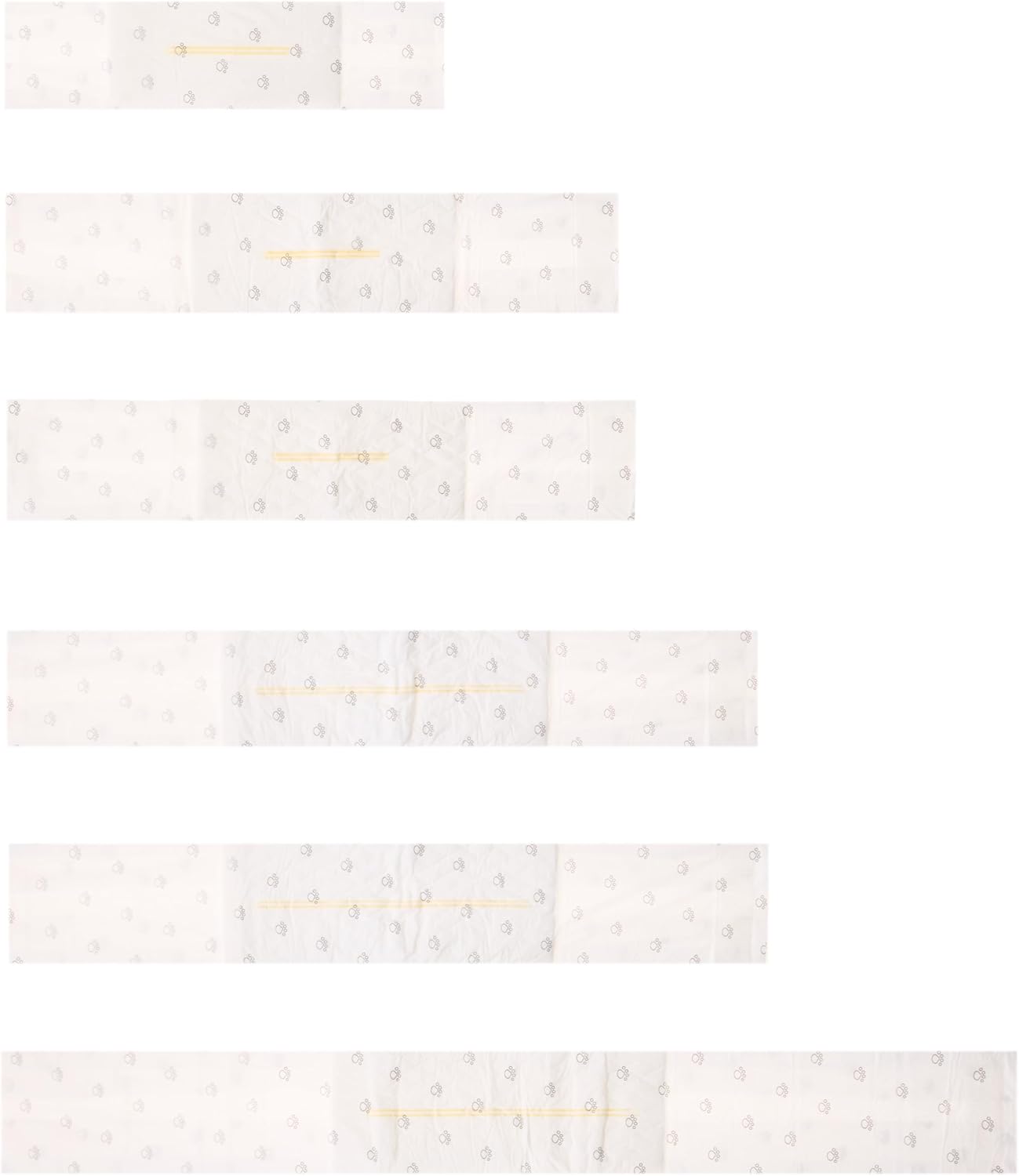 Amazon Basics Male Dog Diapers, 50 Count, Medium, Ultra Absorbent Disposable Wrap with Secure Fit, Leakproof and Comfortable