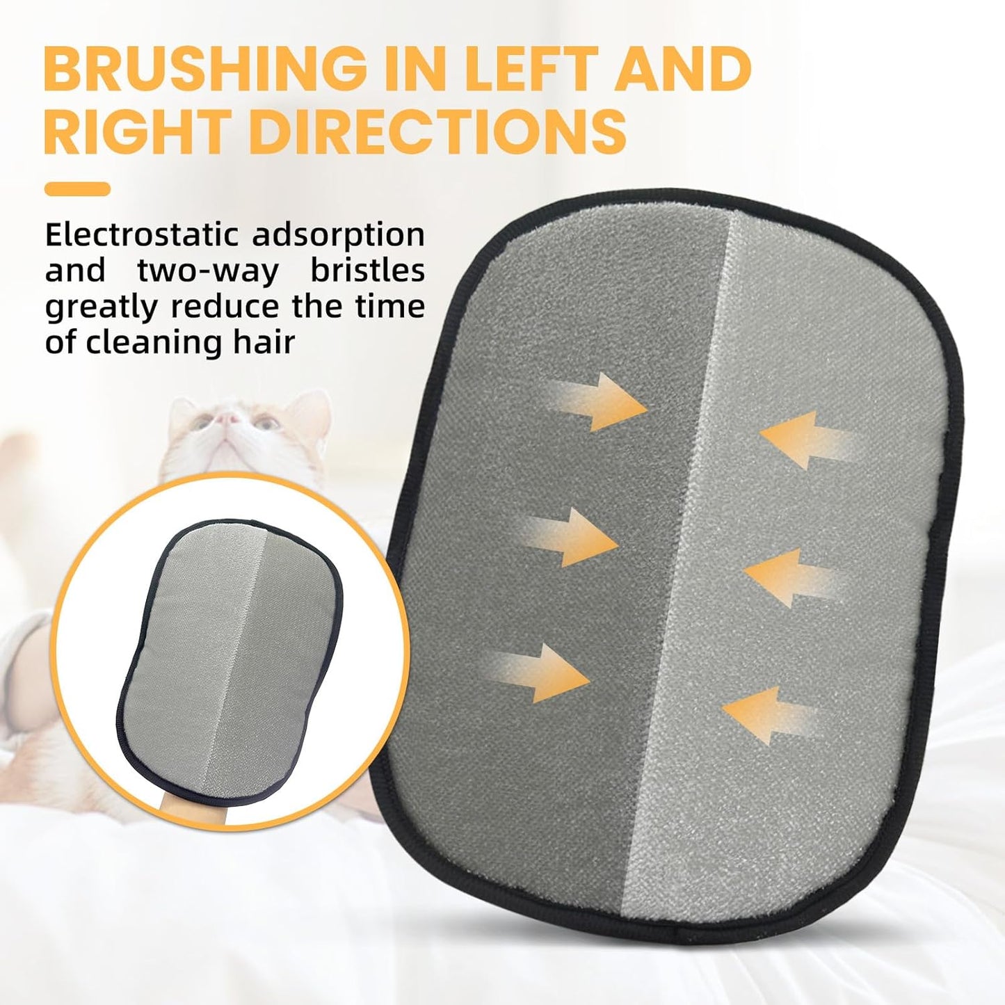 Lick Mat for Dogs Pink and Pet Hair Removal Glove