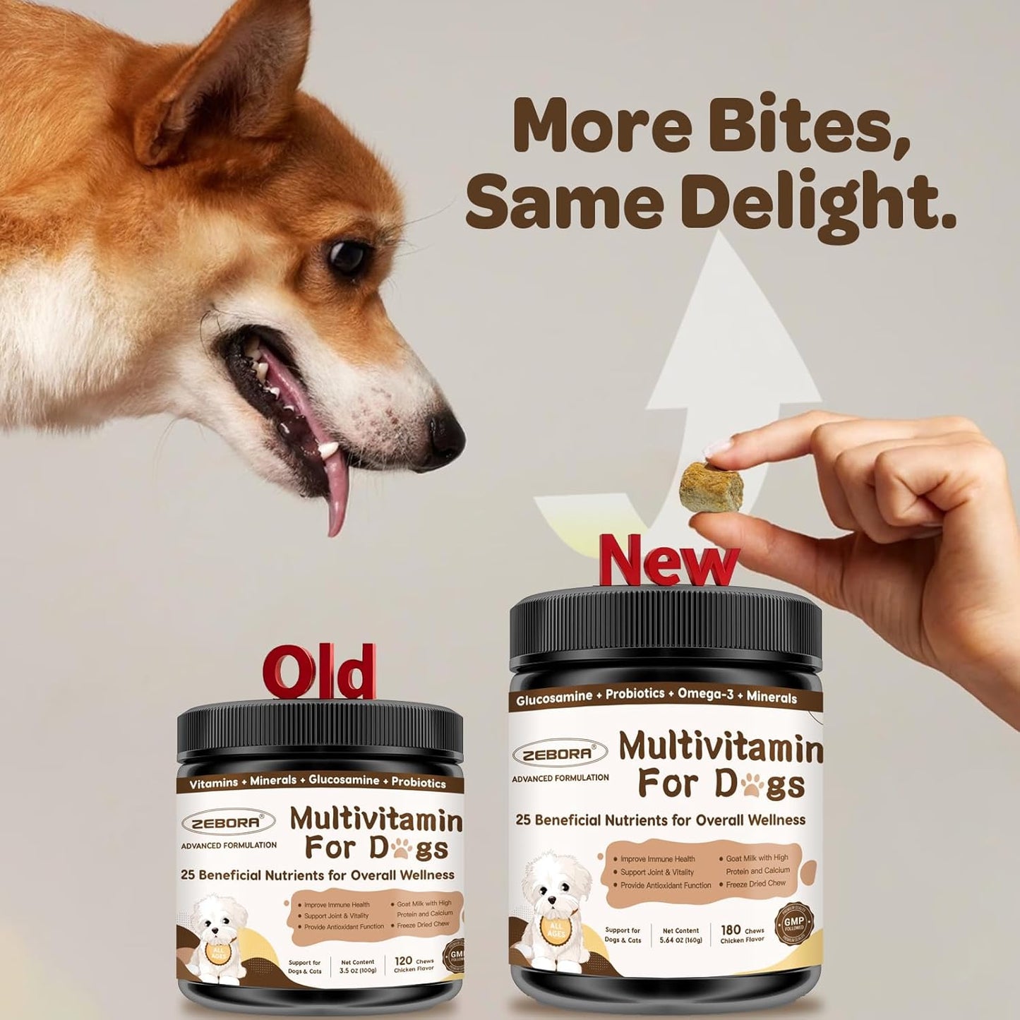 Dog Multivitamin 300 Crunchy Chews