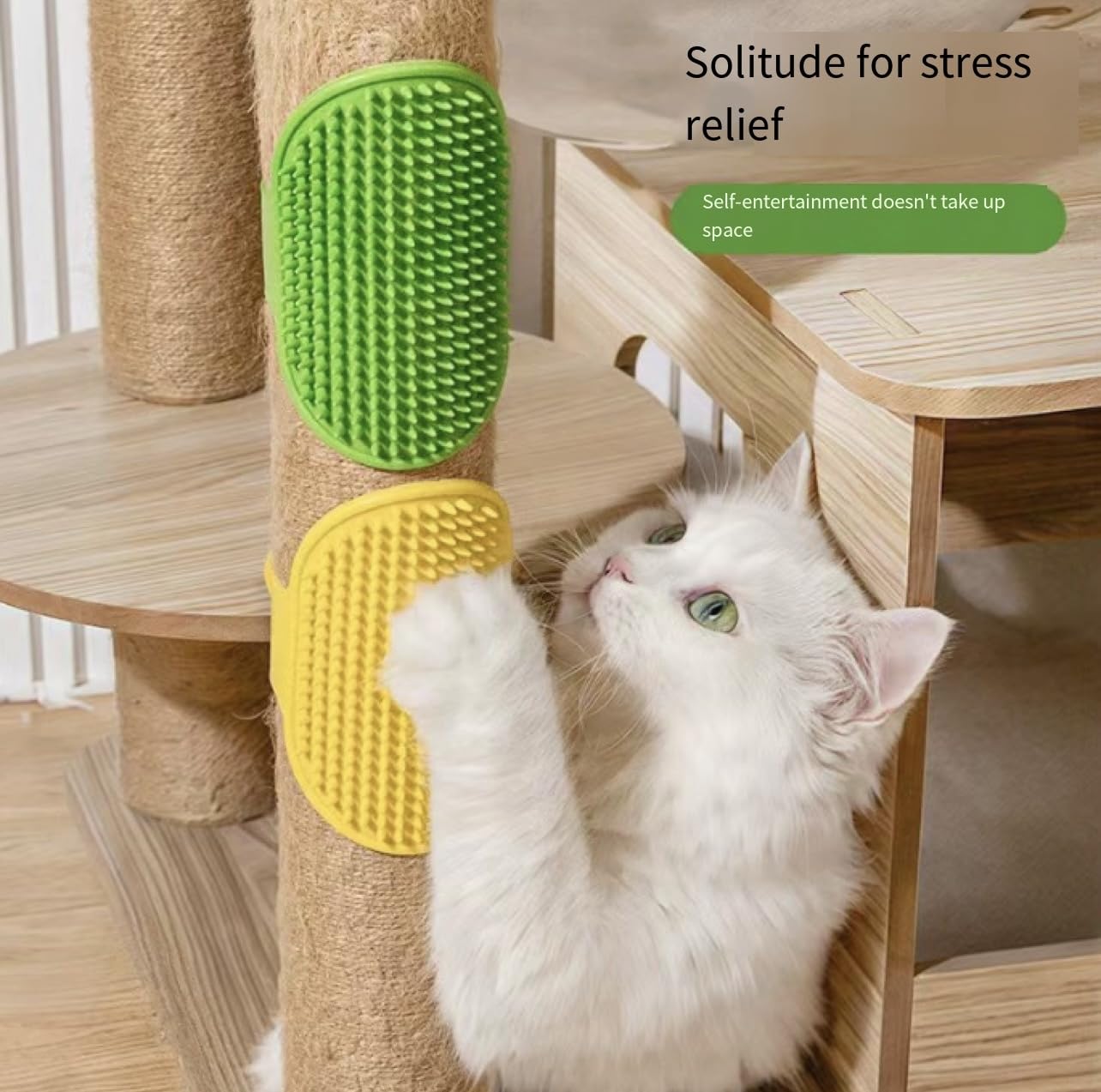 Self Cleaning Slicker Brush, Dog Cat Bunny Pet Grooming Shedding Brush, Easy to Remove Loose Undercoat, Pet Massaging Tool Suitable for Pets with Long or Short Hair (Yellow)