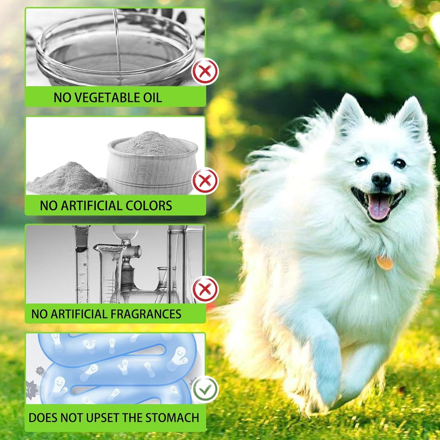 Liquid Dog Probiotic,Natural 3 in 1 Probiotic for Dogs, Dog Digestive Support,Gut Health Support,Help with Diarrhea,Gas and Bloating,Dog Herbal Supplements- 60ml