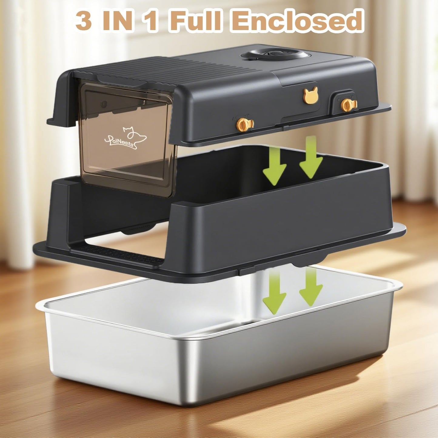 L8 Max Litter Box & Cat Litter Deodorizer