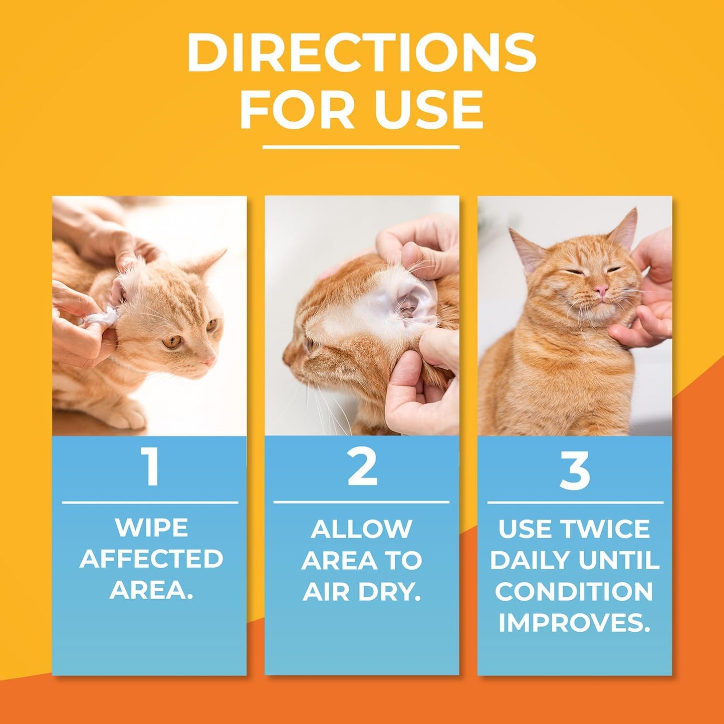 Antibacterial & Antifungal Medicated Wipes for Dogs and Cats – 100 Count - Chlorhexidine Wipes with Ketoconazole for The Treatment of Rashes, Skin Infections, Itchy Paws, and Pet Acne