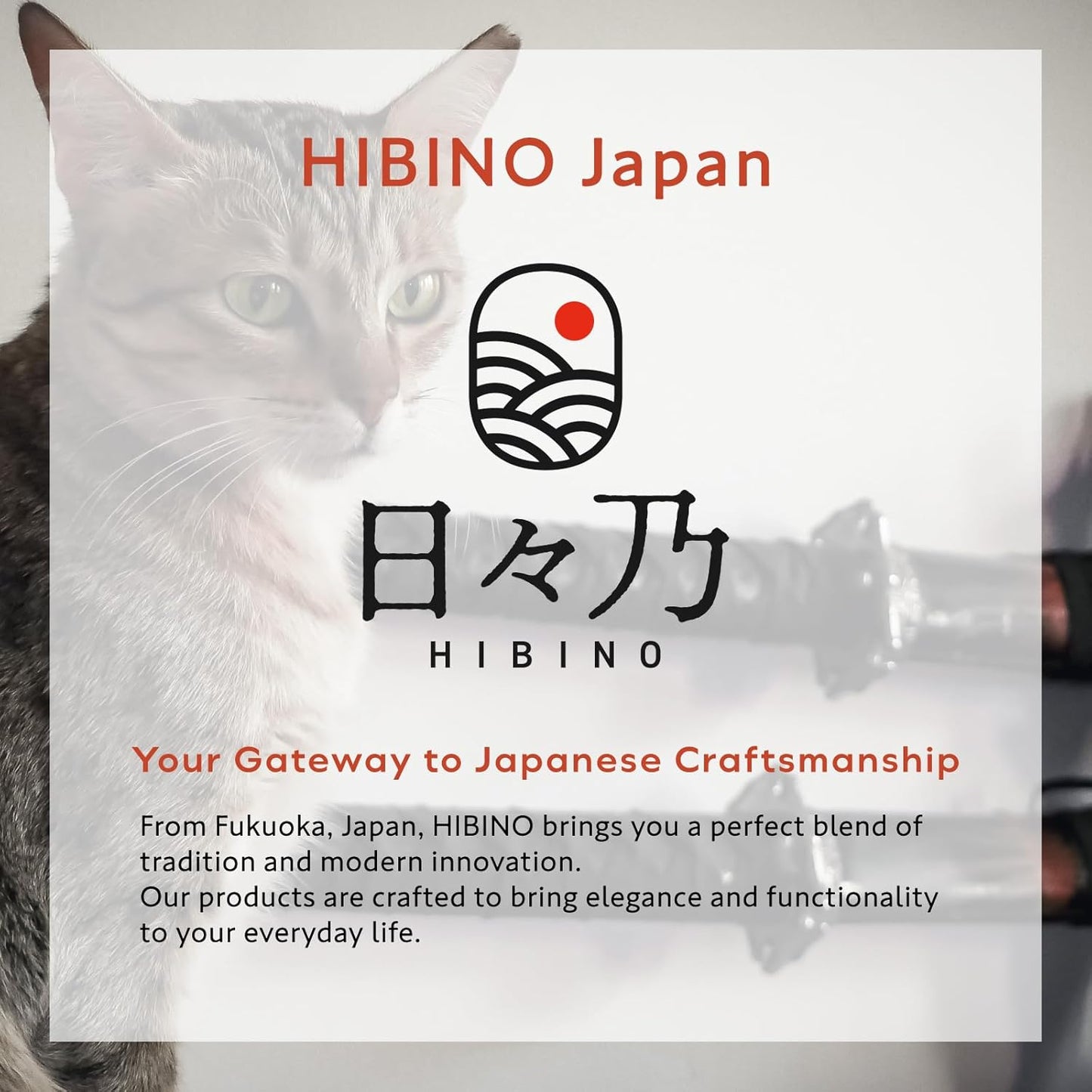 HIBINO Samurai-Grade Cat Nail Clippers | Vet Recommended | Sharper, Quieter & Safer | Precision Blade for Stress-Free Grooming | Non-Slip Grip | Lifetime Durability | Made in Japan