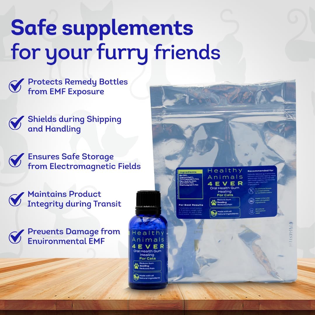 HA4E - Cat Oral Health - Relieves Inflammation, Soothes Pain & Fights Gum Disease - Natural, Non-GMO, Organic, Gluten-Free & Chemical-Free - 300 Tablets