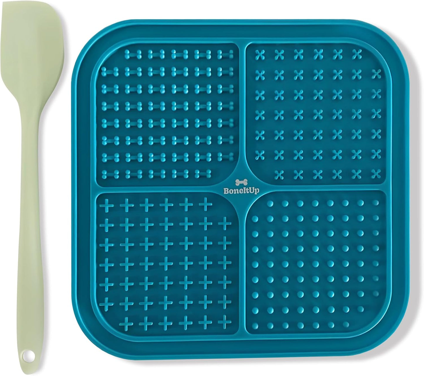 BoneItUp Dog Enrichment Toys Combo – Interactive Dog Puzzle Toys & Lick Mat for Dogs for Mental Stimulation, Slow Feeding & Calming Play