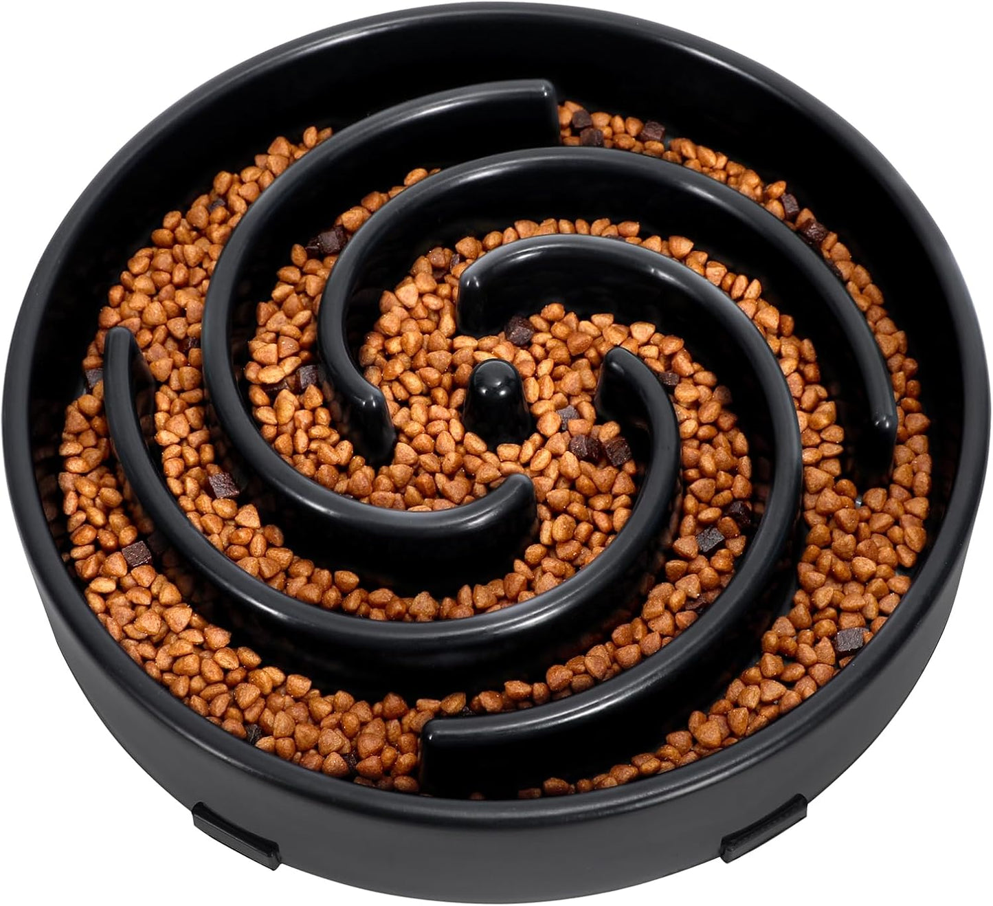 JASGOOD Slow Feeder Dogs Bowl for Large Medium Dogs,Anti-Gulping Pet Slower Food Feeding Bowls Stop Bloat,Preventing Choking