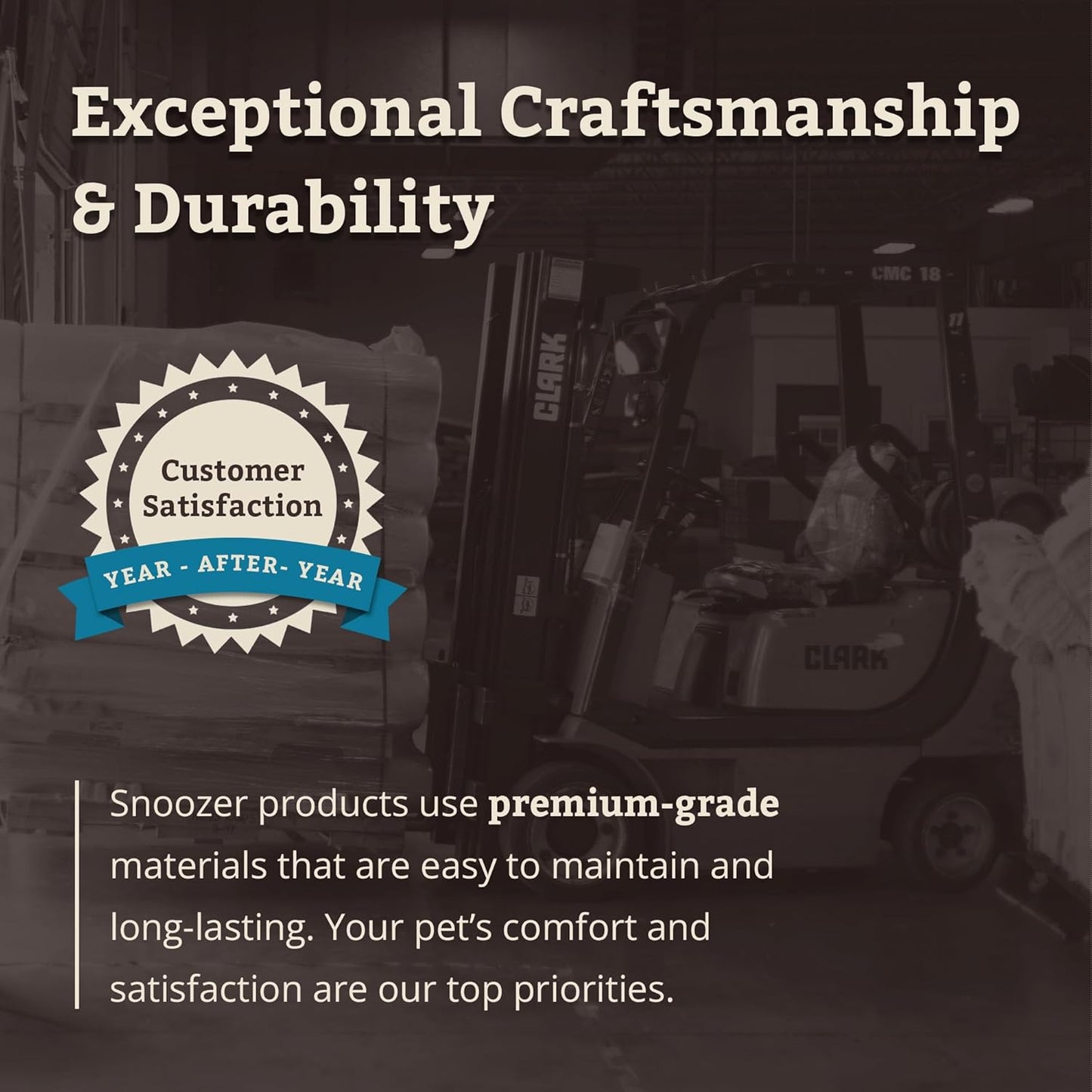 Snoozer Lookout I Car Seat - Dog Car Seats for Small Dogs, Puppy Booster Bed for Small Sized Pets up to 18 Lbs, Elevated, Washable - Size S, Black Diamond