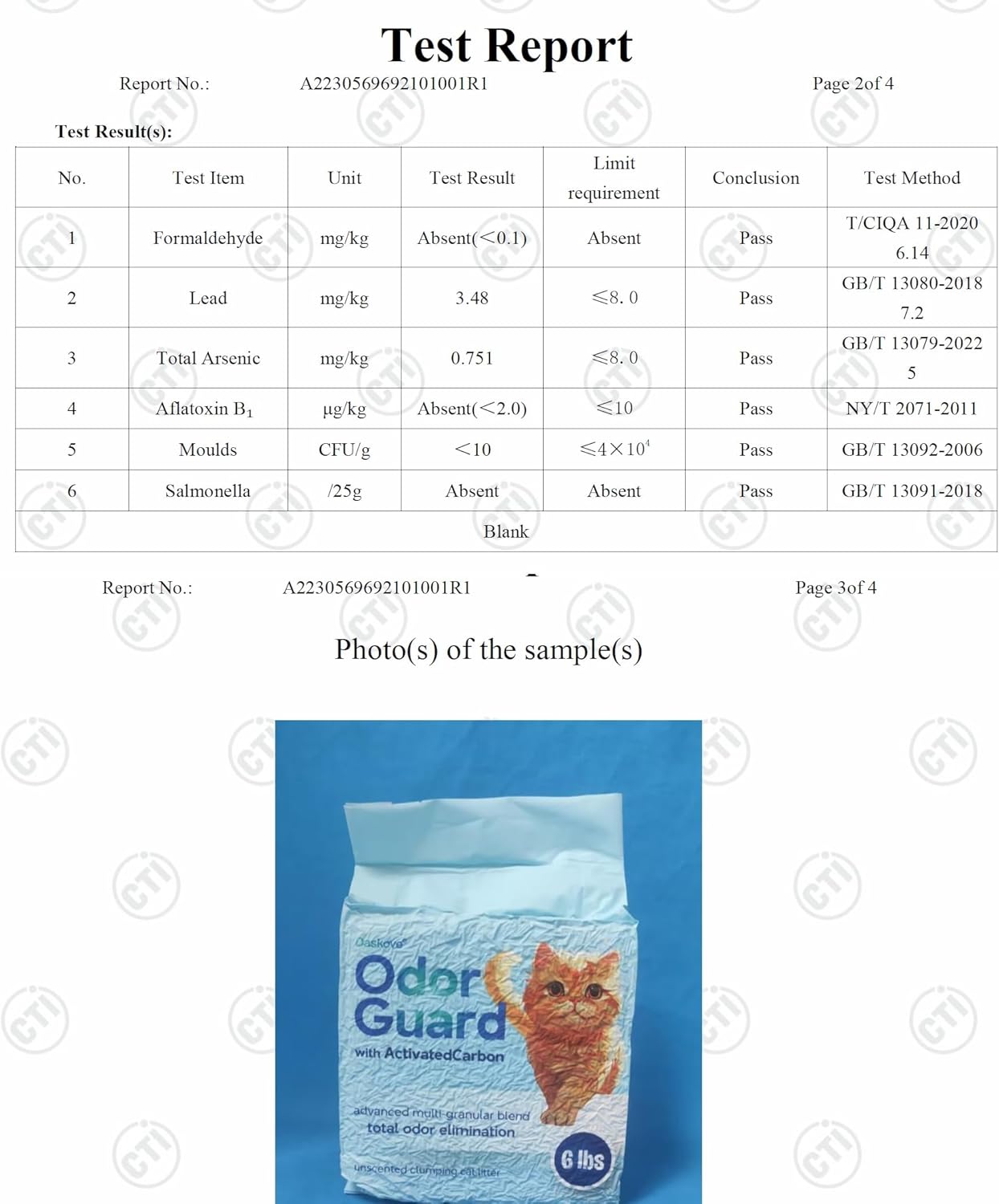 Tofu Cat Litter - Activated Carbon Clumping Litter, Unscented & Low Dust, 30 lbs