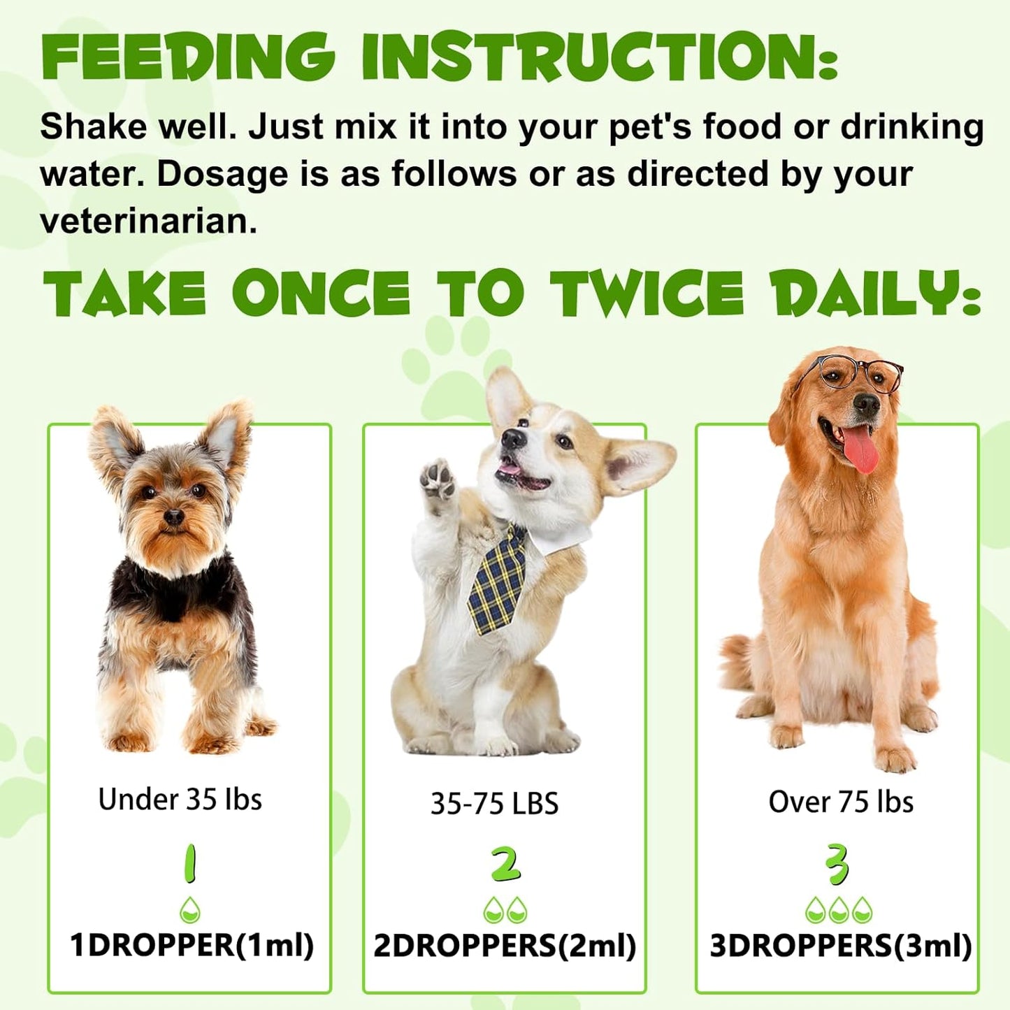 3-in-1 Probiotics for Dogs with Digestive Enzymes & Prebiotics – Supports Gut Health, Immune System & Diarrhea Relief – 60ml for Puppies & Adults