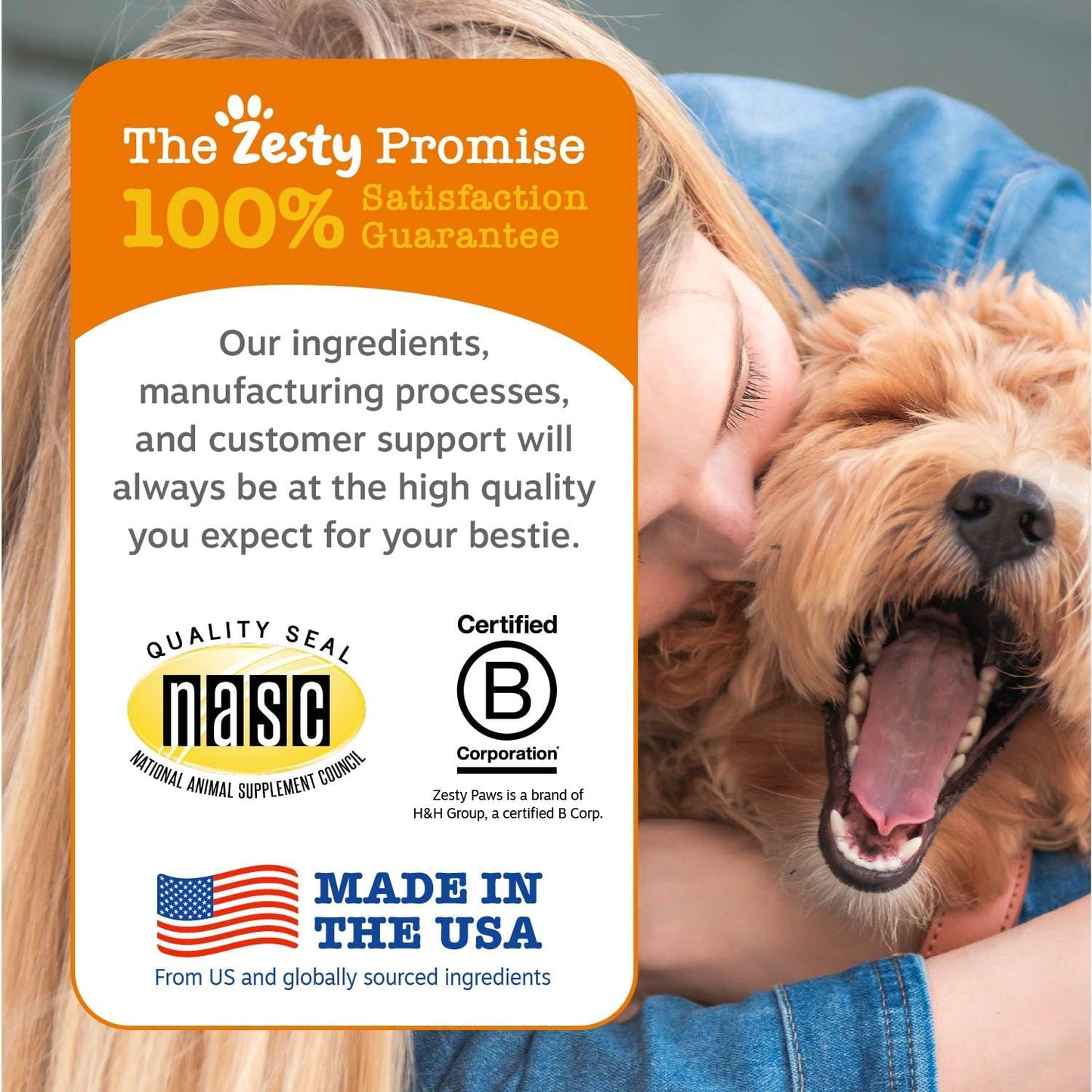 Zesty Paws OraStix for Dogs - Probiotic Sticks with Hemp Seed Curcumin Ginger Root Taurine - Supports Gut Function Flora Immune System Proprietary Healthy Teeth Gum Blend - 12oz