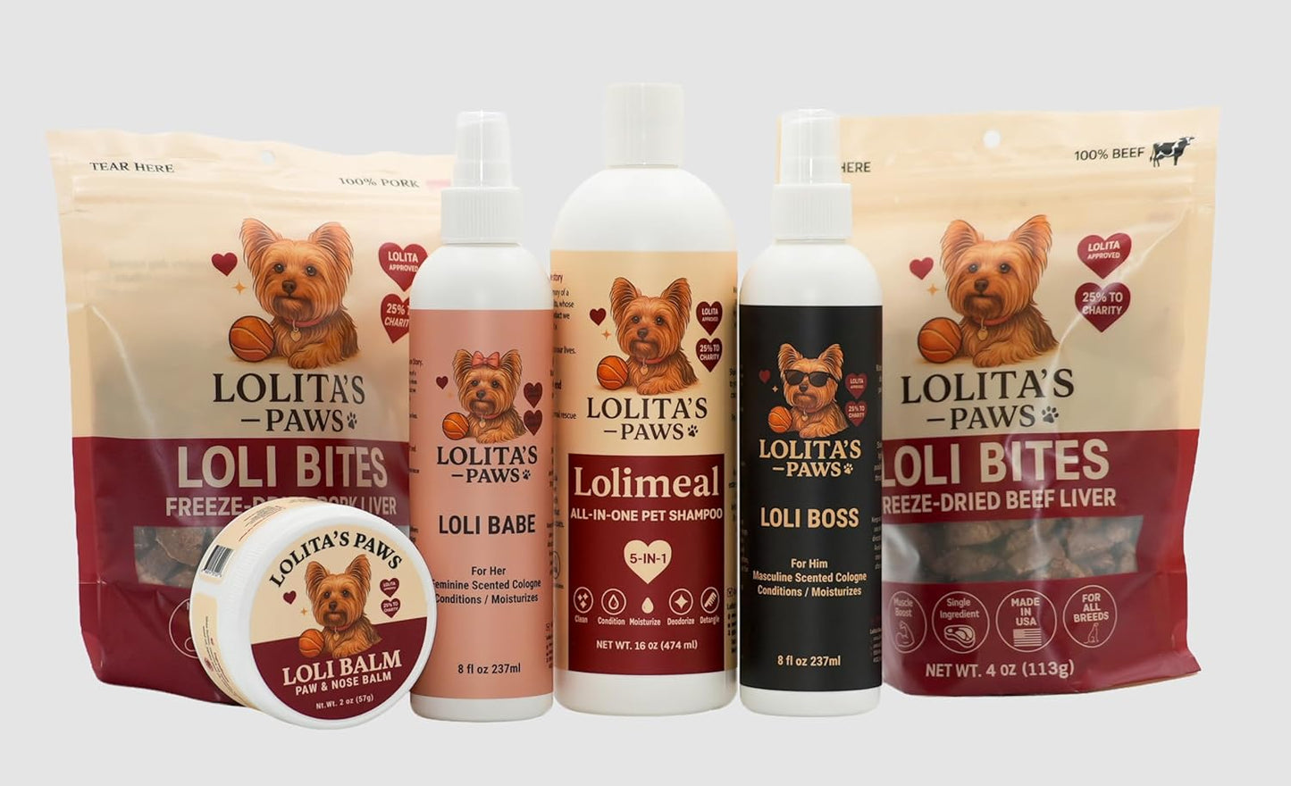 Loli Boss Masculine Dog Scent Cologne. For him, Conditions/Moisturizes, 8 OZ, Made in USA