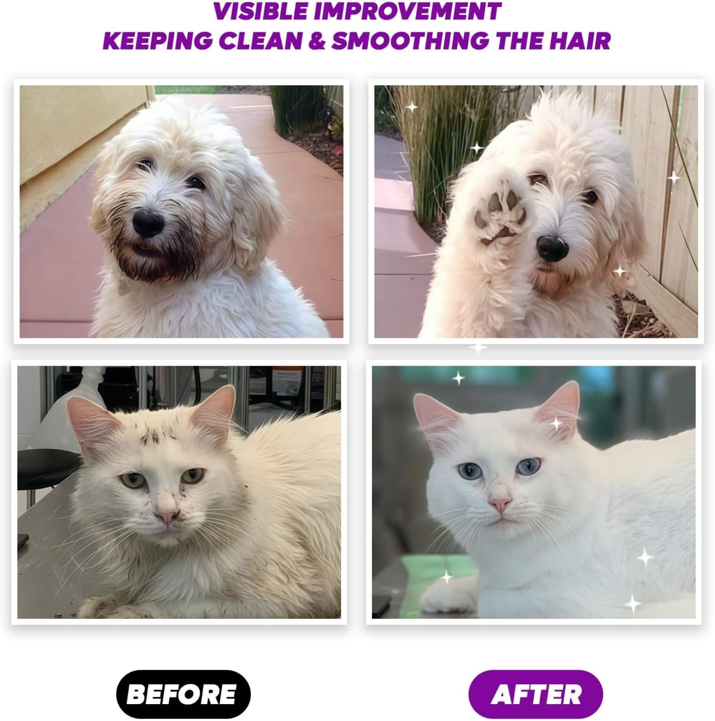 Almighty – Premium Pet Grooming Glove Wipes for Dogs & Cats | 20 Count | Instant Bath Cleaning Glove | Ultra-Thick, Hydrating & Nourishing | Deodorizing, Hypoallergenic, No-Rinse – Lavender Scent