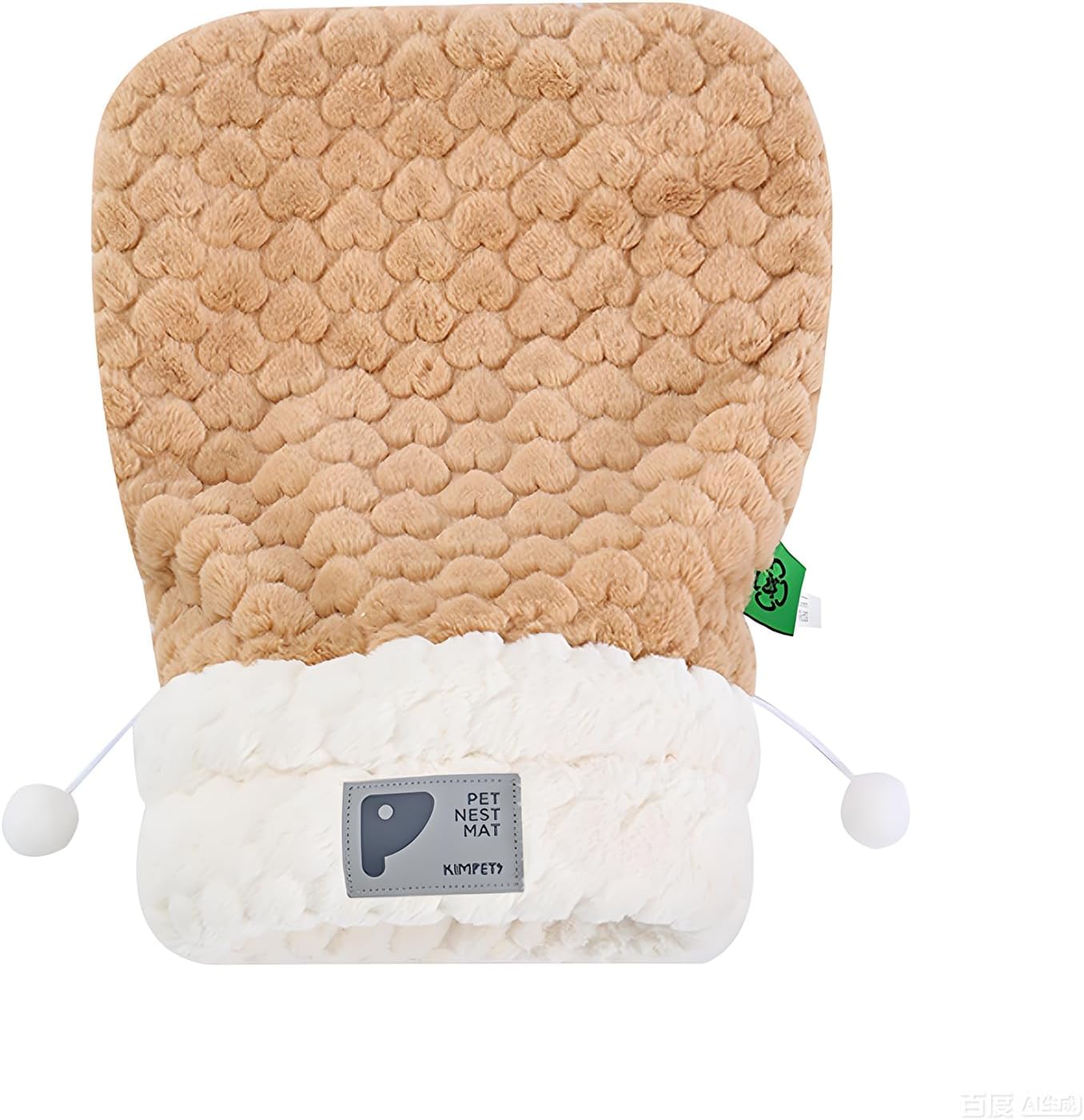 Cat Sleeping Bag for Indoor, 2025 New Winter Cozy Plush Cat Cave Bed, Self-Warming Bed Cave for Indoor Kittens Puppies (Brown)