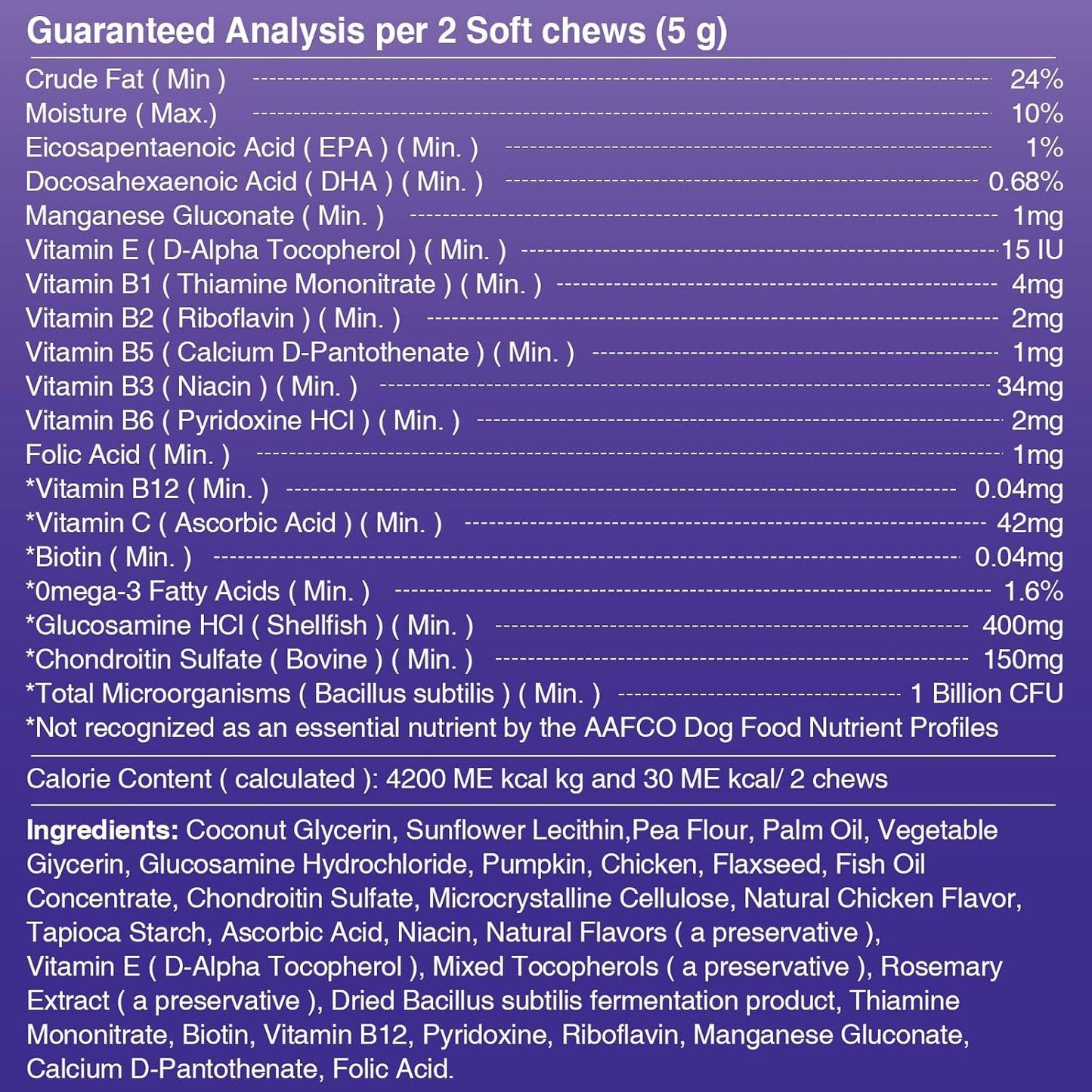Dog Probiotics for Digestive Support and Gut Balance, Pumpkin Flavor Soft Chews Supplement for Dogs, Immune Booster Daily Treats, 120 Count, Holiday and Christmas Edition