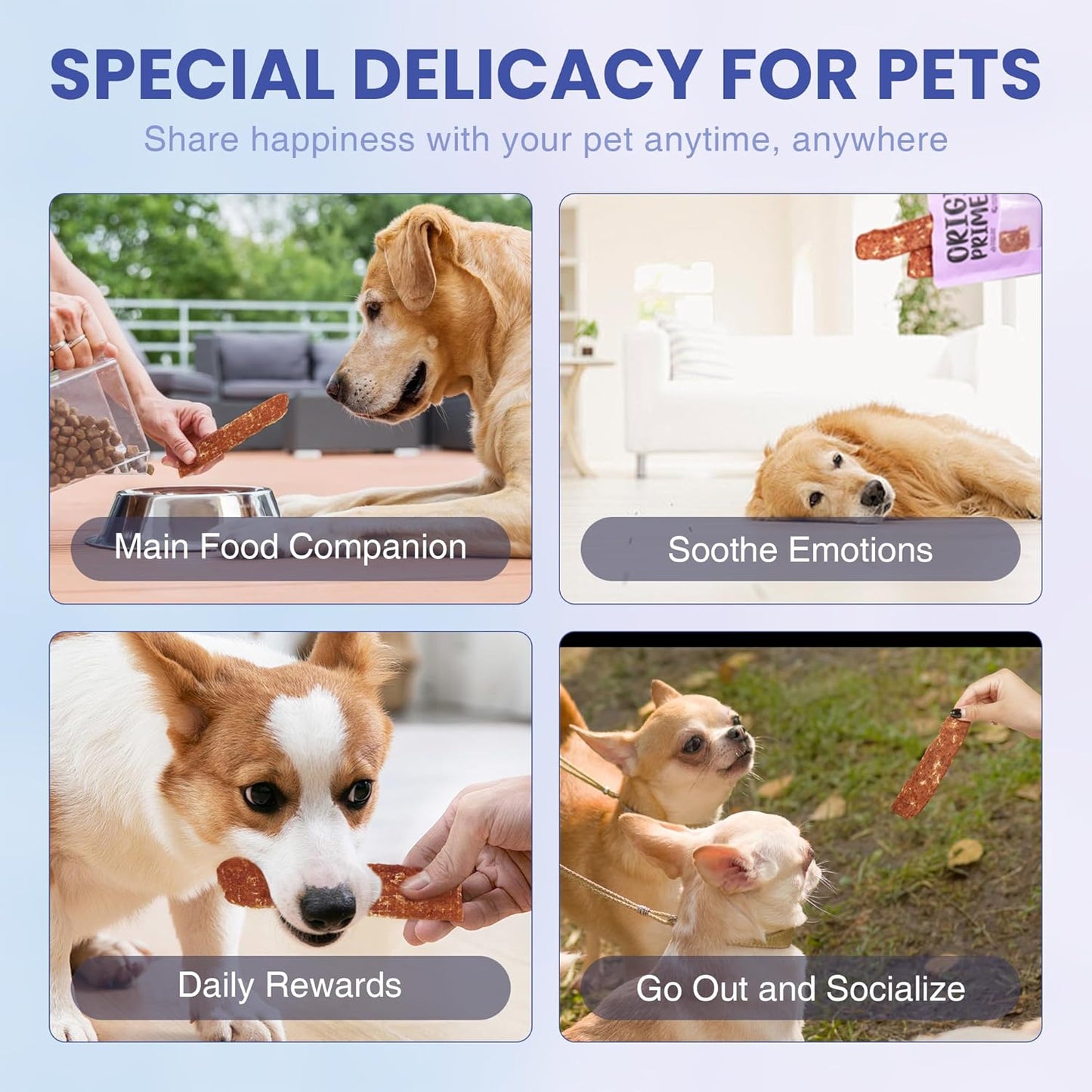 Pamper & Nourish Pet Combo: Delicious Treats & Soothing Wipes for Complete Pet Wellness - Keep Your Furry Friend Happy