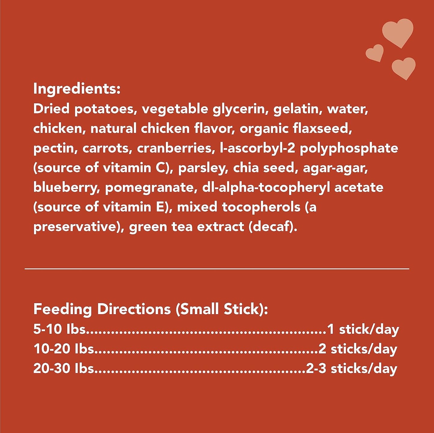 Get Naked Grain Free 1 Pouch 6.2 Oz Super Antioxidant Dental Chew Sticks, Small