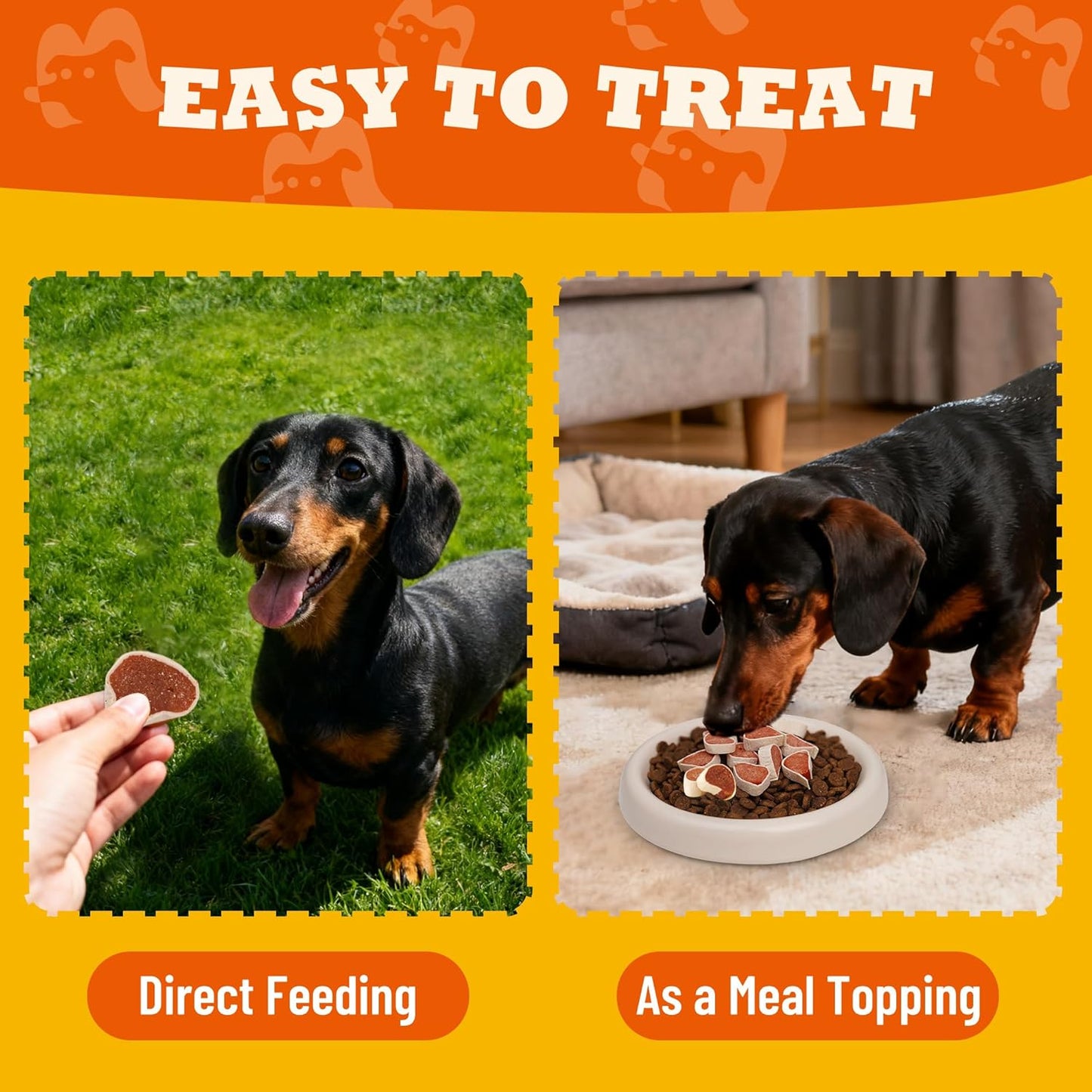 5.29 oz Chicken Sushi Rolls Soft Dog Treats Chewy Dog Training Treats with Cod Skin High Protein Dog Snacks for All Dogs