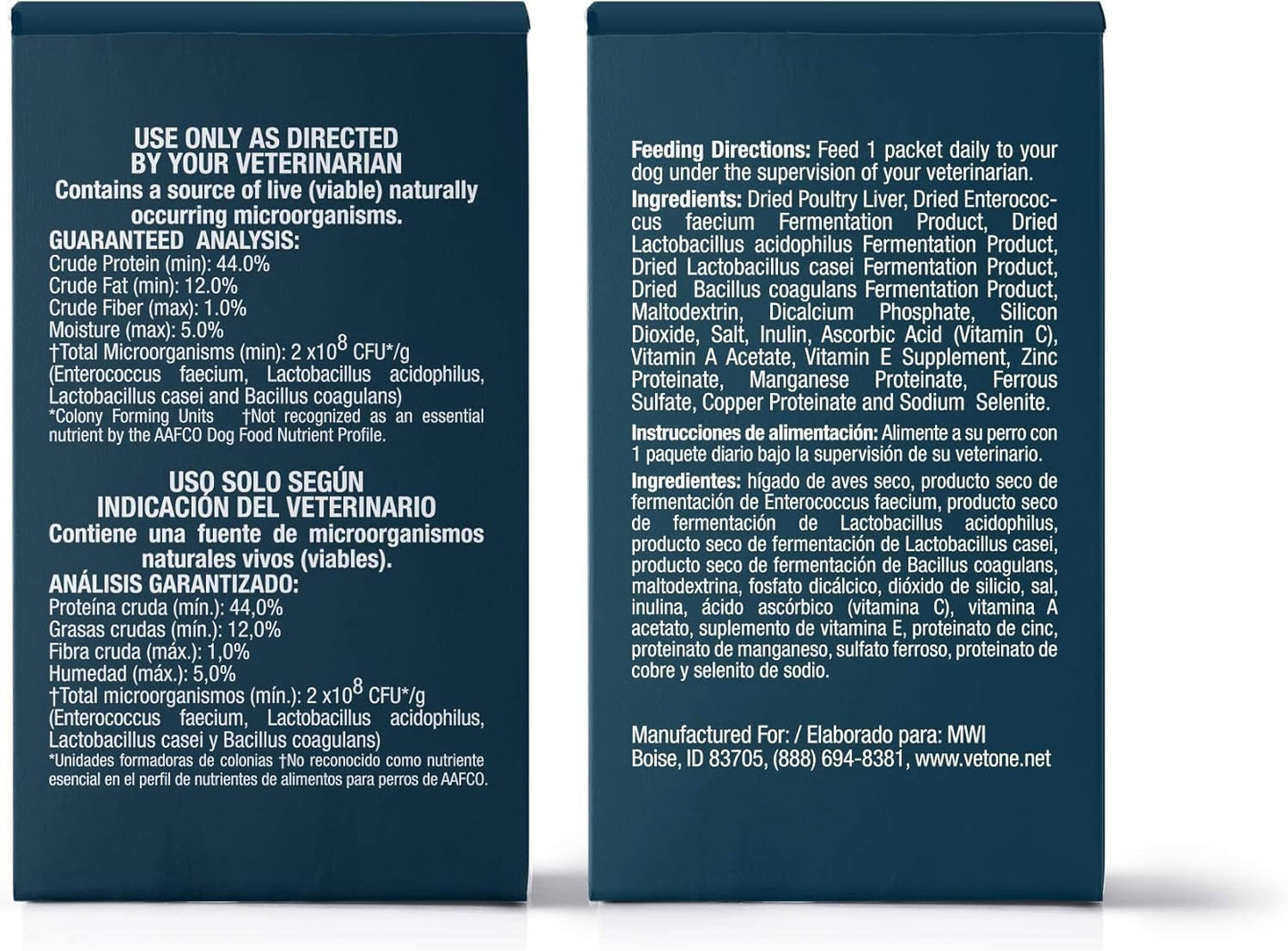 VetOne Advita Probiotic Nutritional Supplement for Dogs - 30 Packets