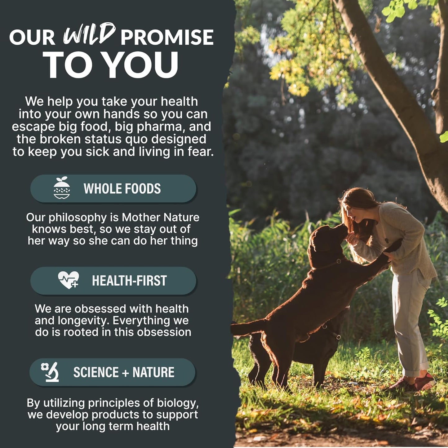 Wild Dog Fish Oil - Premium Multi-Fish Blend for Skin & Coat Health - More Potent Than Salmon Oil for Dogs - 1437mg of Omega 3 for Dogs - EPA & DHA – 8 fl oz Pump