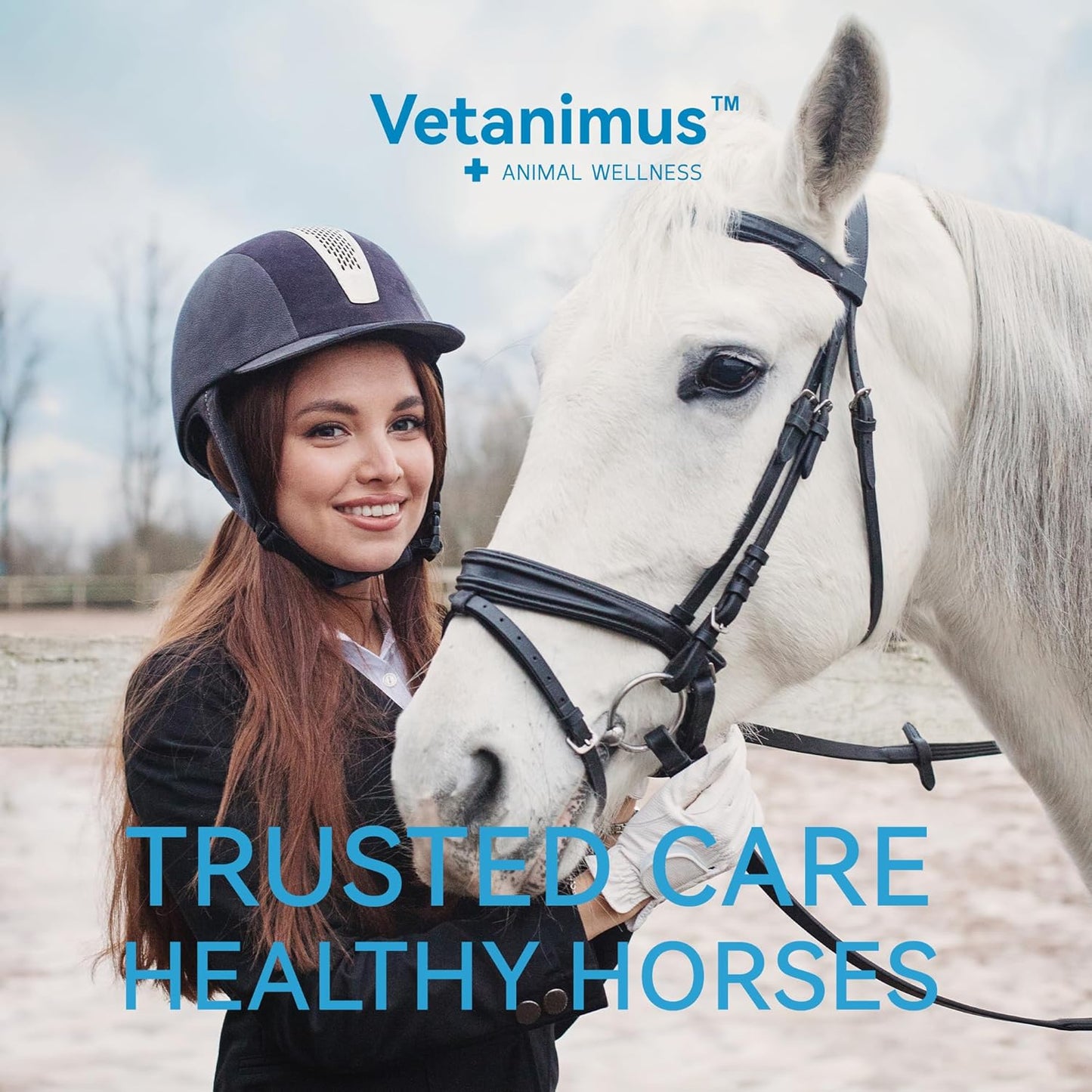Calmative Taurine Supplement for Horses Enhance Focus and Concentration for Horse Health Focusing & Calming Taurine Powder Supplement 28-Day Supply