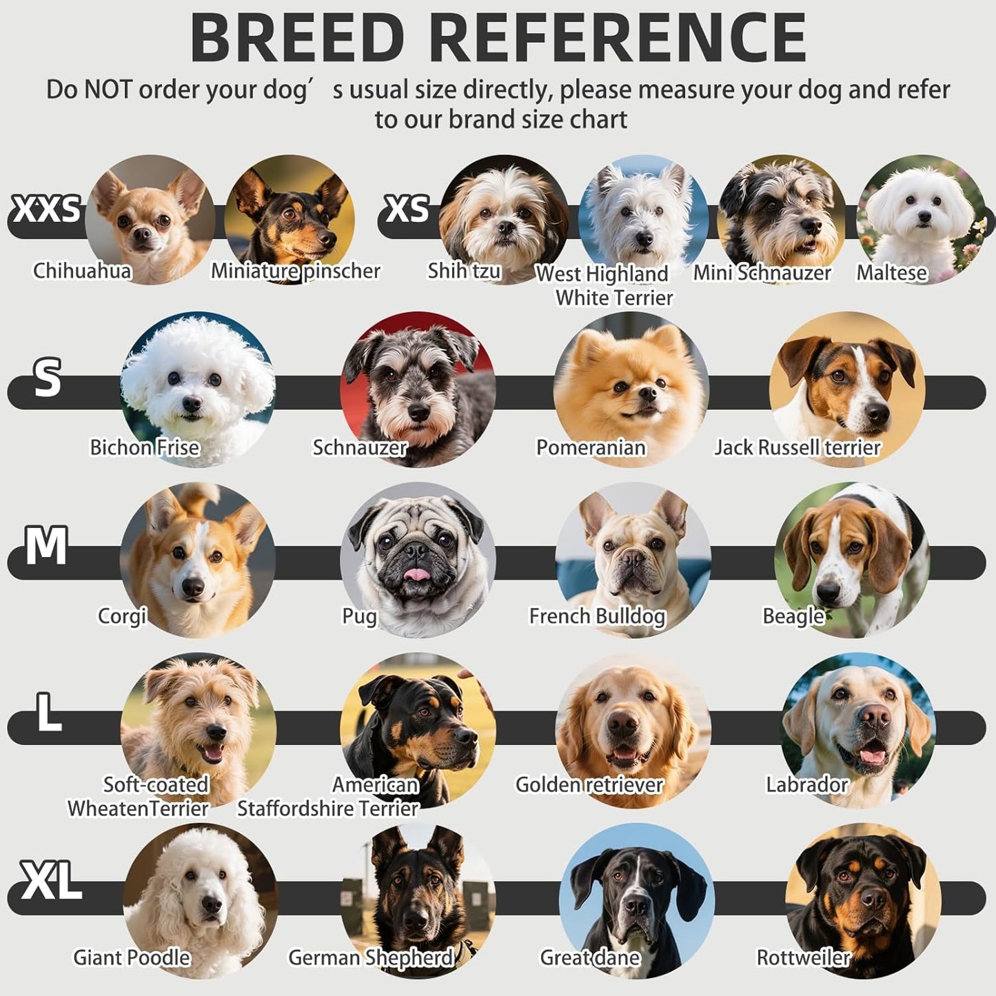 PUPTECK Anti-Slip Dog Socks with Double Sides Grips for Small Medium Large Dogs Hardwood Floors Prevents Licking, Dog Shoes for Hot Pavement Traction Control Paw Protector for Senior Dogs, Grey L