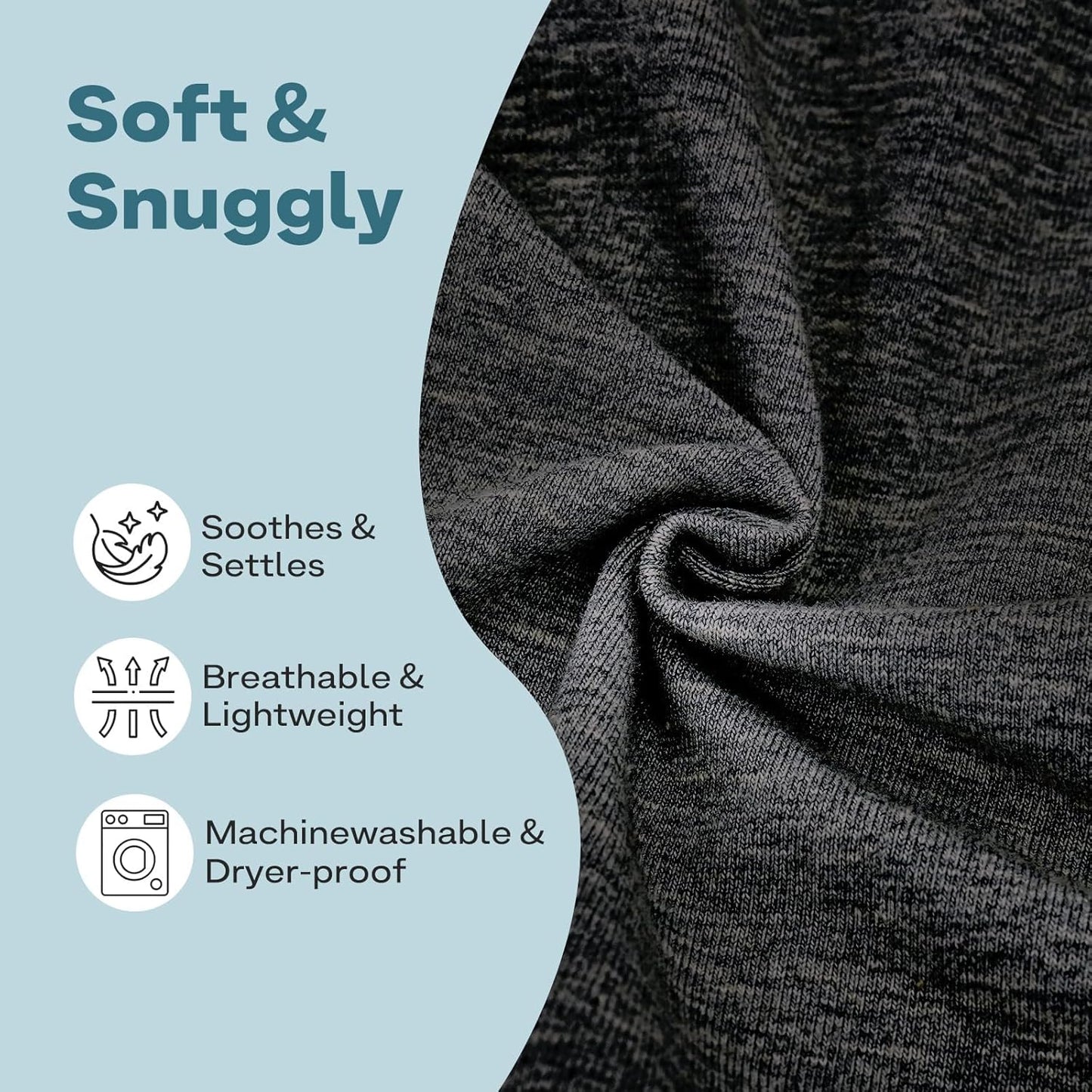 Supet Dog Carrier Sling for Small Dogs, Front Facing Cat Sling Carrier Chest, Hands Free Pet Sling Carrier, Adjustable Dog Front Carrier, Reducing Back Pain