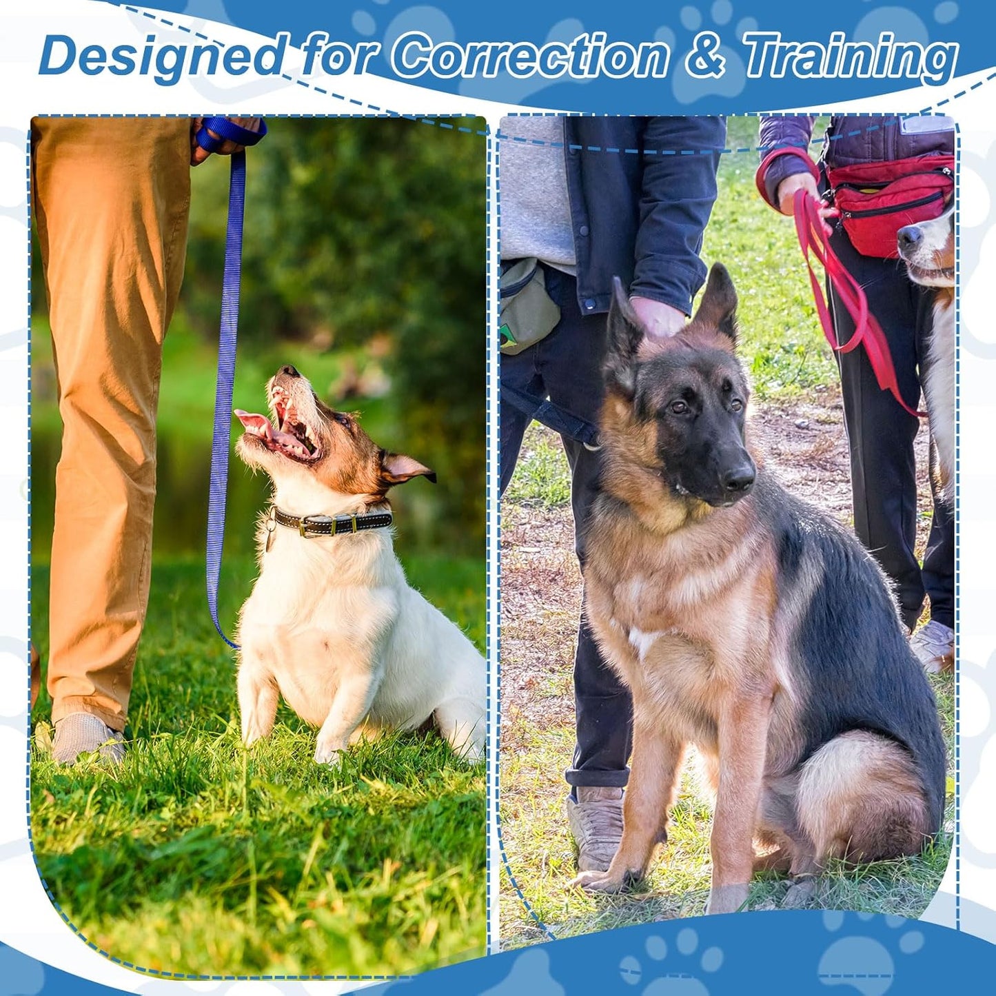 Dog Collar Extra Links, Prong Collar for Pets Stainless Steel Pinch Dog Training Collar Round Head 3.8mm, (Silver, 4 Set), Intended for Small/Medium/Large Dogs Training