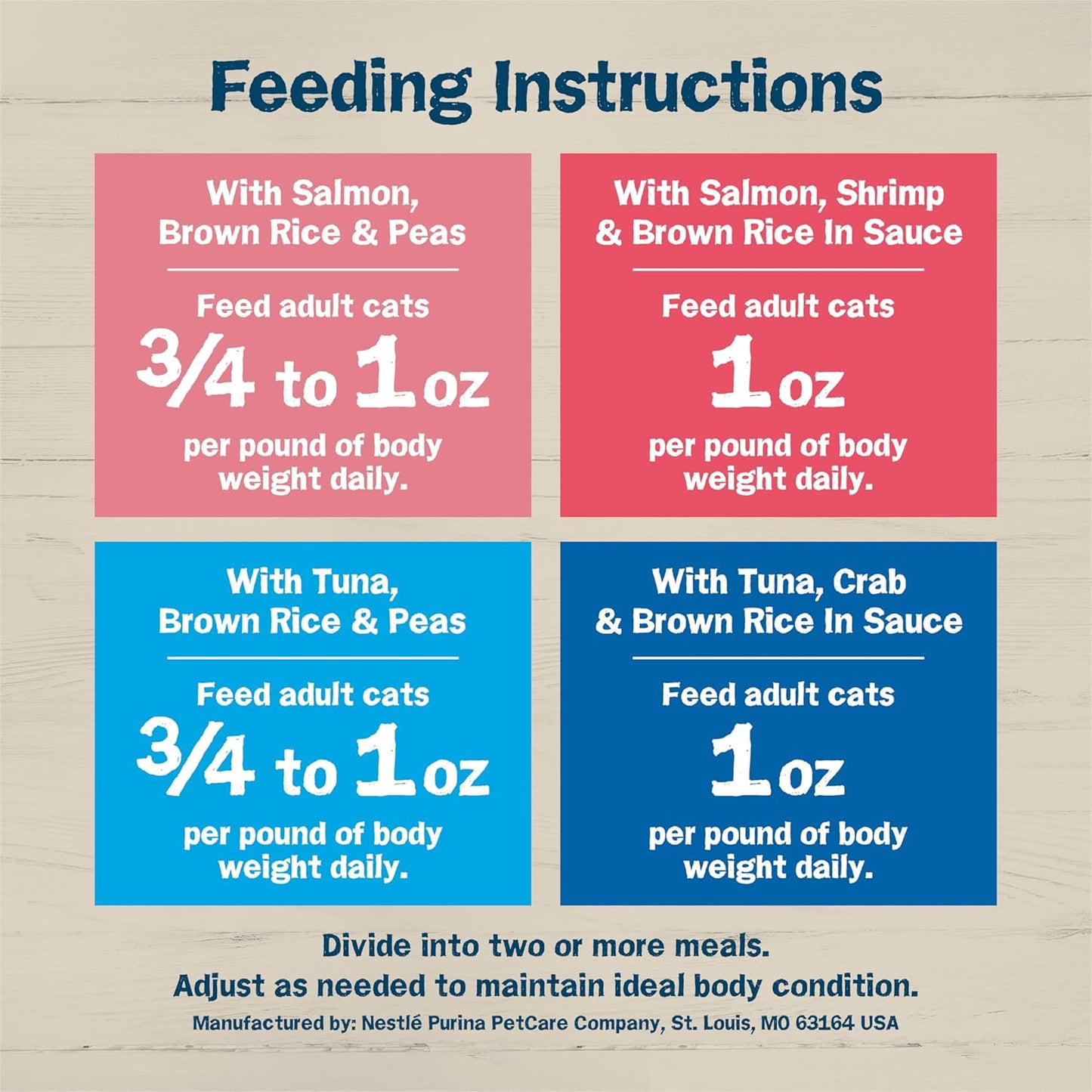 Purina Friskies Ocean Favorites Wet Cat Food Pate and Meaty Bits Variety Pack With Salmon and Tuna - (Pack of 24) 5.5 oz. Cans