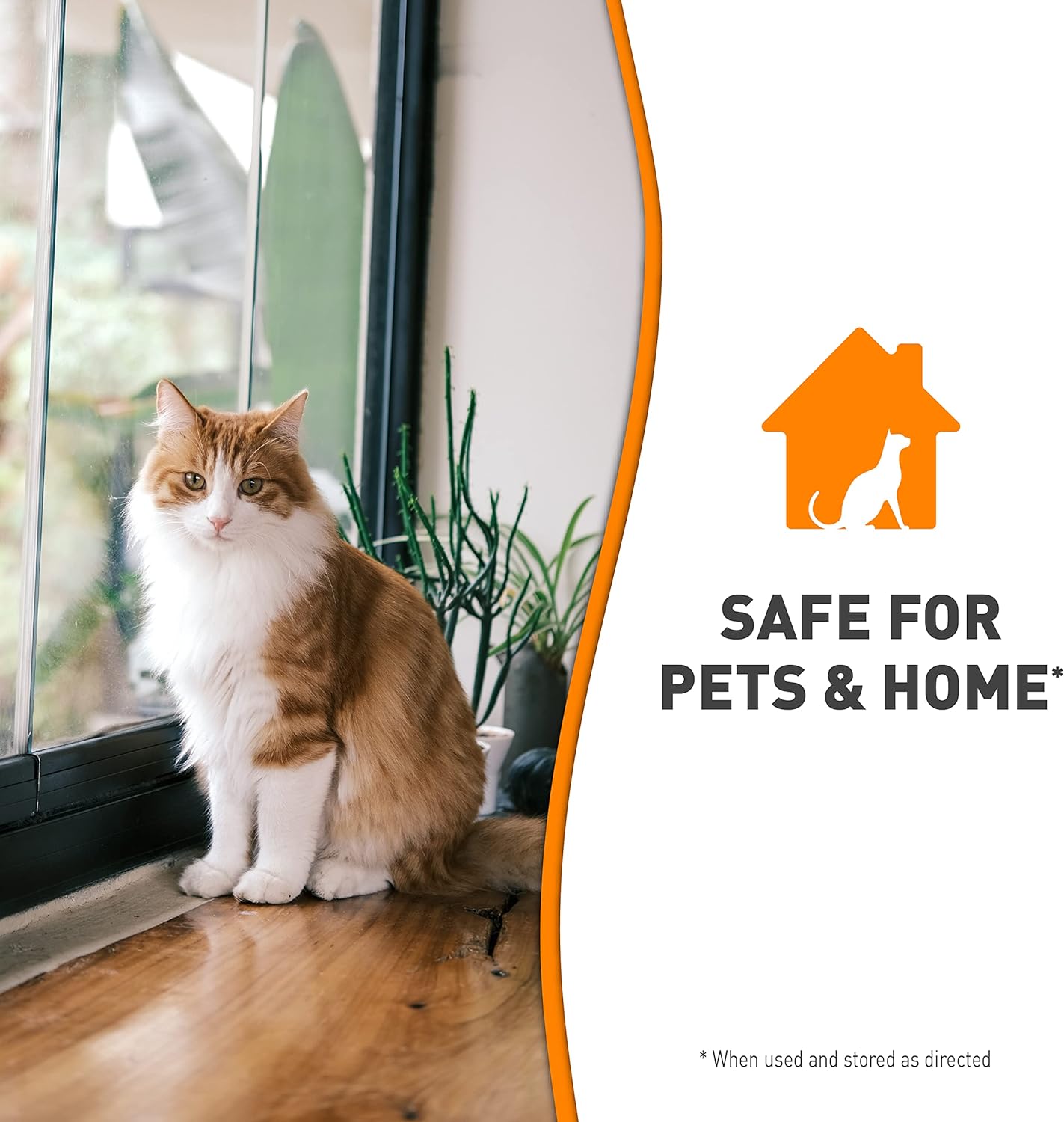 Nature’s Miracle Set-In Stain Destroyer, 1 Gallon, For Cat Messes, Oxy Formula With Orange Scent