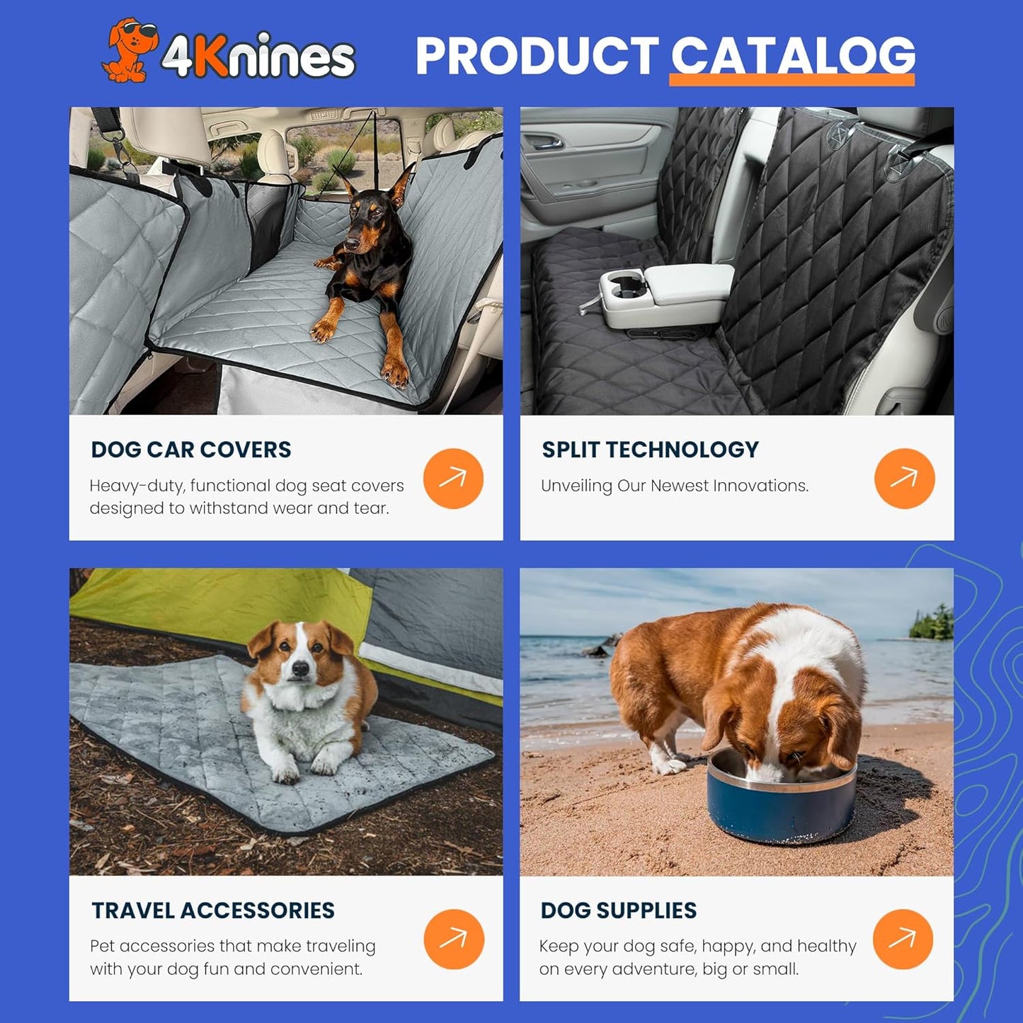 Dog Bed Cover – Waterproof Cover for Dog Bed – Heavy Duty, Machine Washable Zippered Liner – Durable, USA-Made Fabric for Pets – Ideal Pet Bedding Protector for Accidents and Messes - Medium (Tan)