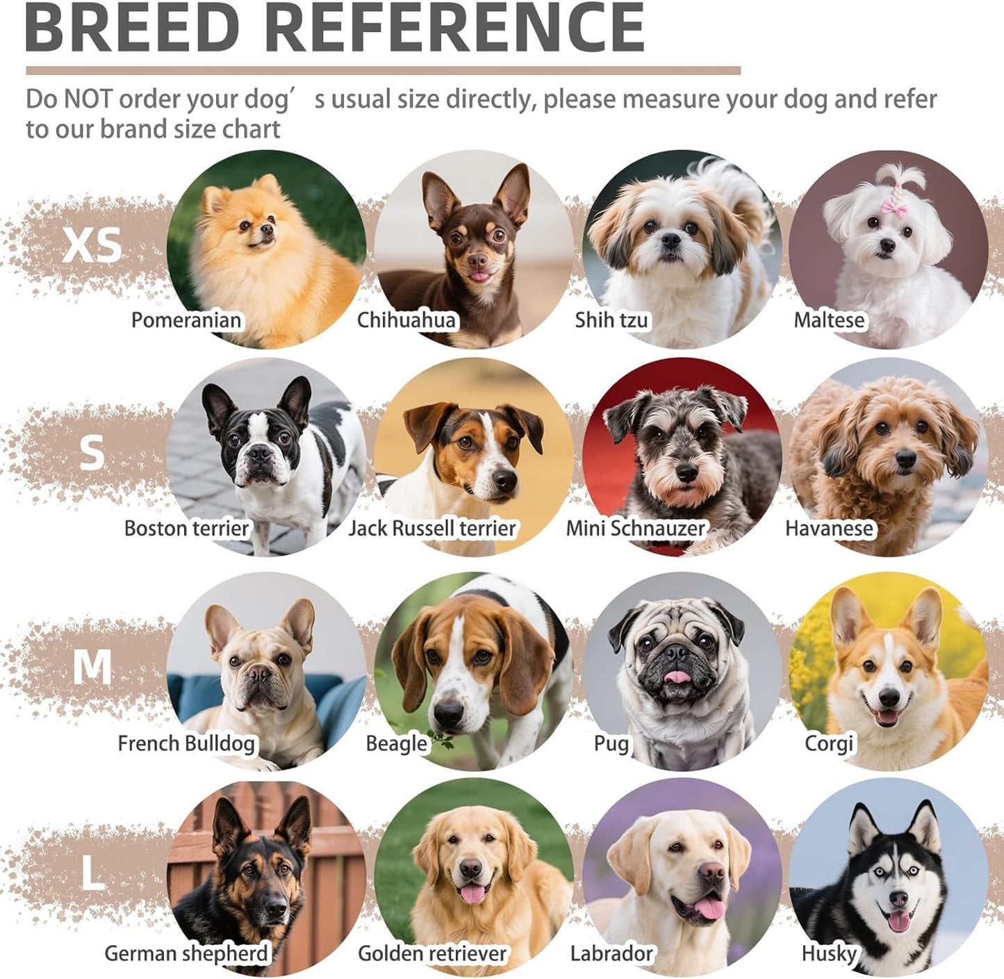 PUPTECK No Pull Dog Harness Soft Adjustable Basic Nylon Step in Puppy Vest Outdoor Walking with ID Tag Medium