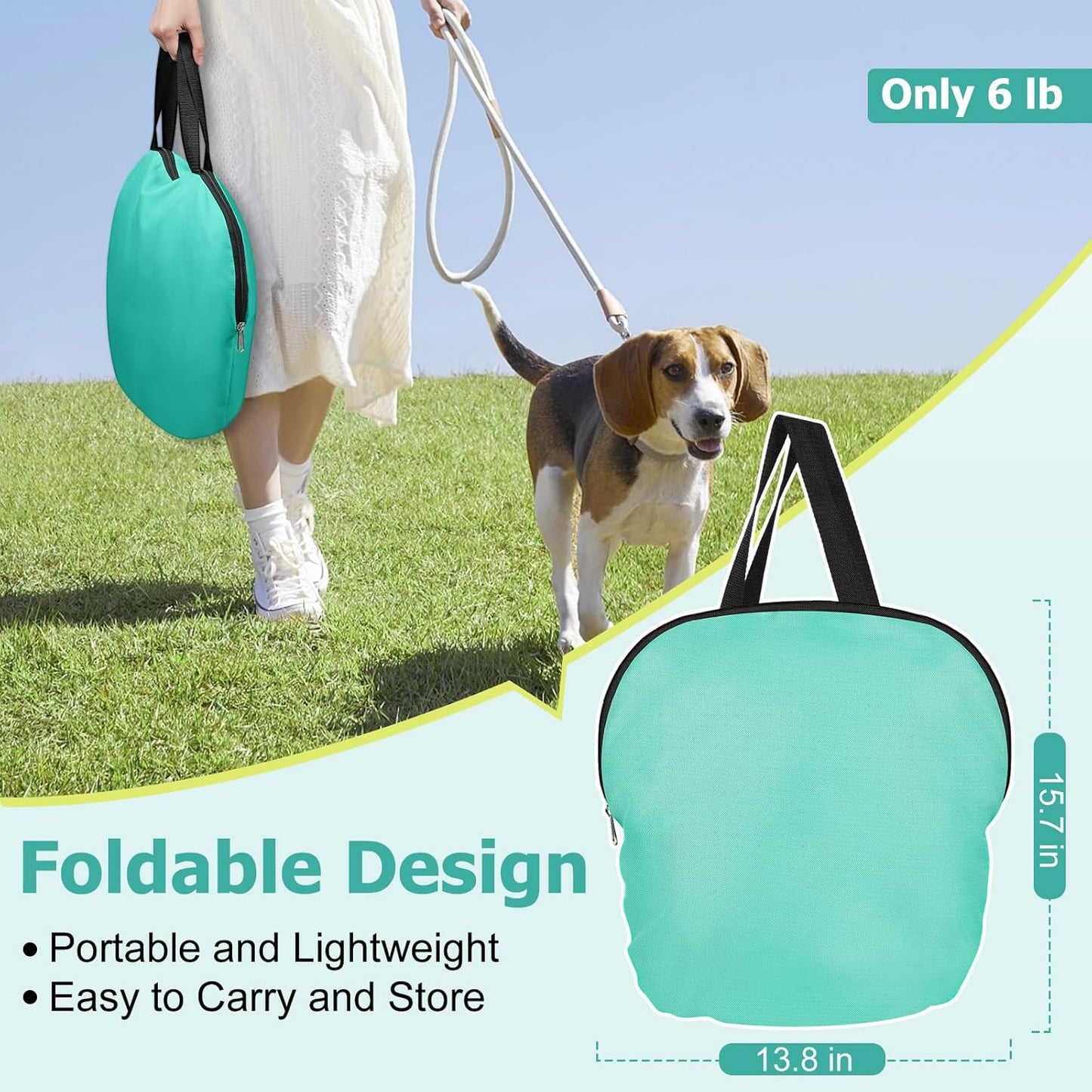 Portable Cat Playpen, Foldable Pet Dog Playpen, for Kitten Puppy Play Pen Indoor/Outdoor, Cats Enclosure Cages Tent with Carrying Case, 600D Oxford 8-Rods, 32"x24"x22"